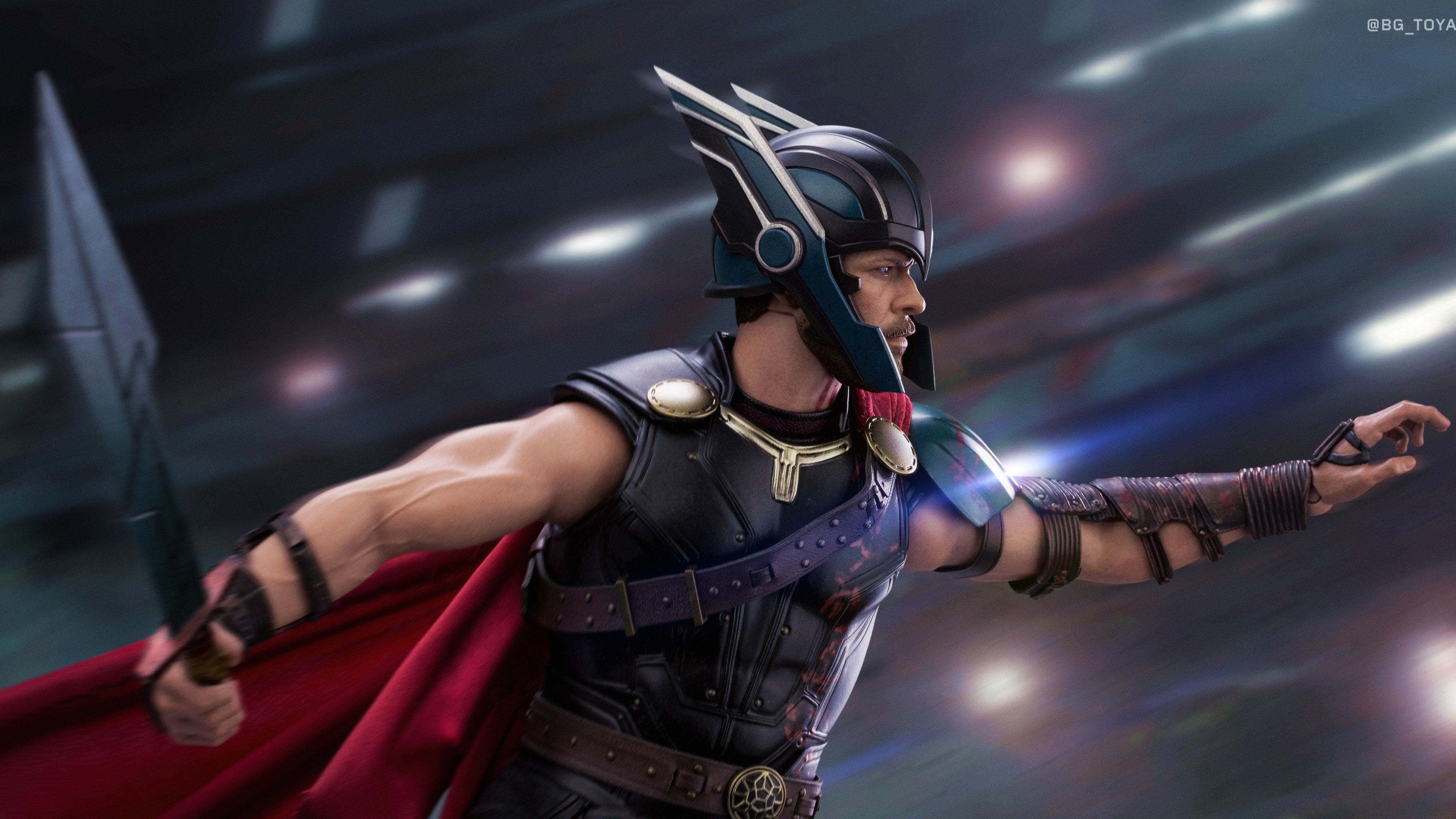 Thor In Thor Rangnarok Wallpapers