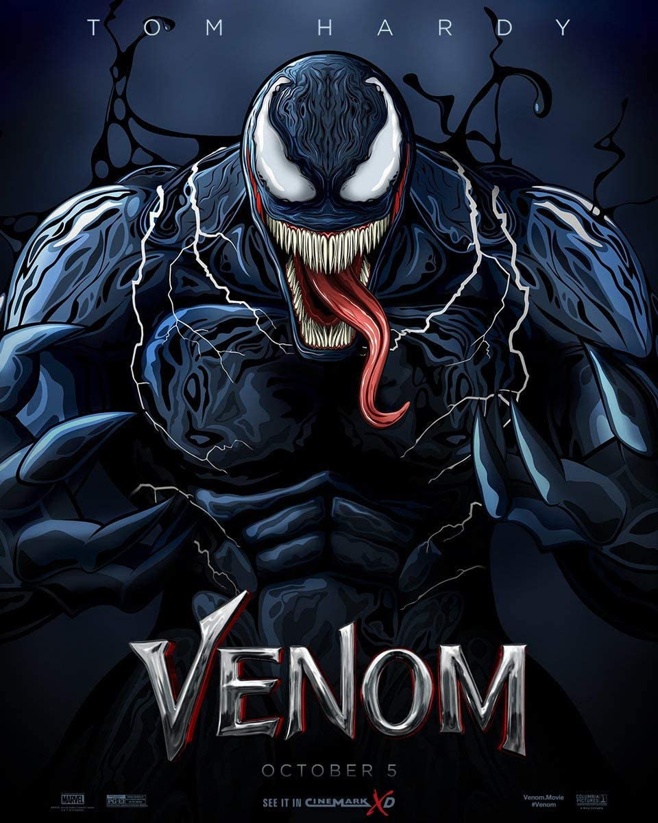 Tom Hardy Venom Movie Poster 2018 Wallpapers