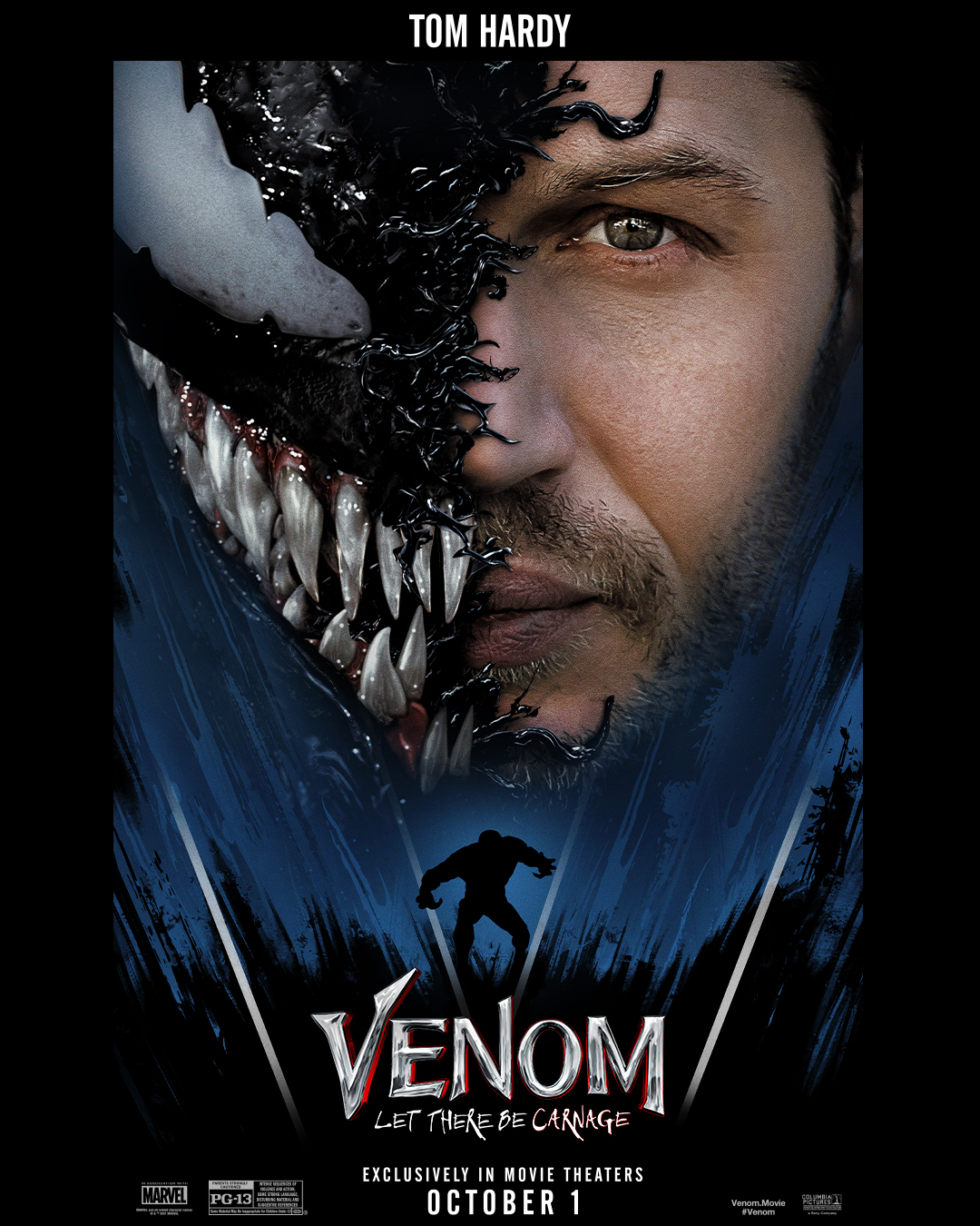 Tom Hardy Venom Movie Poster 2018 Wallpapers