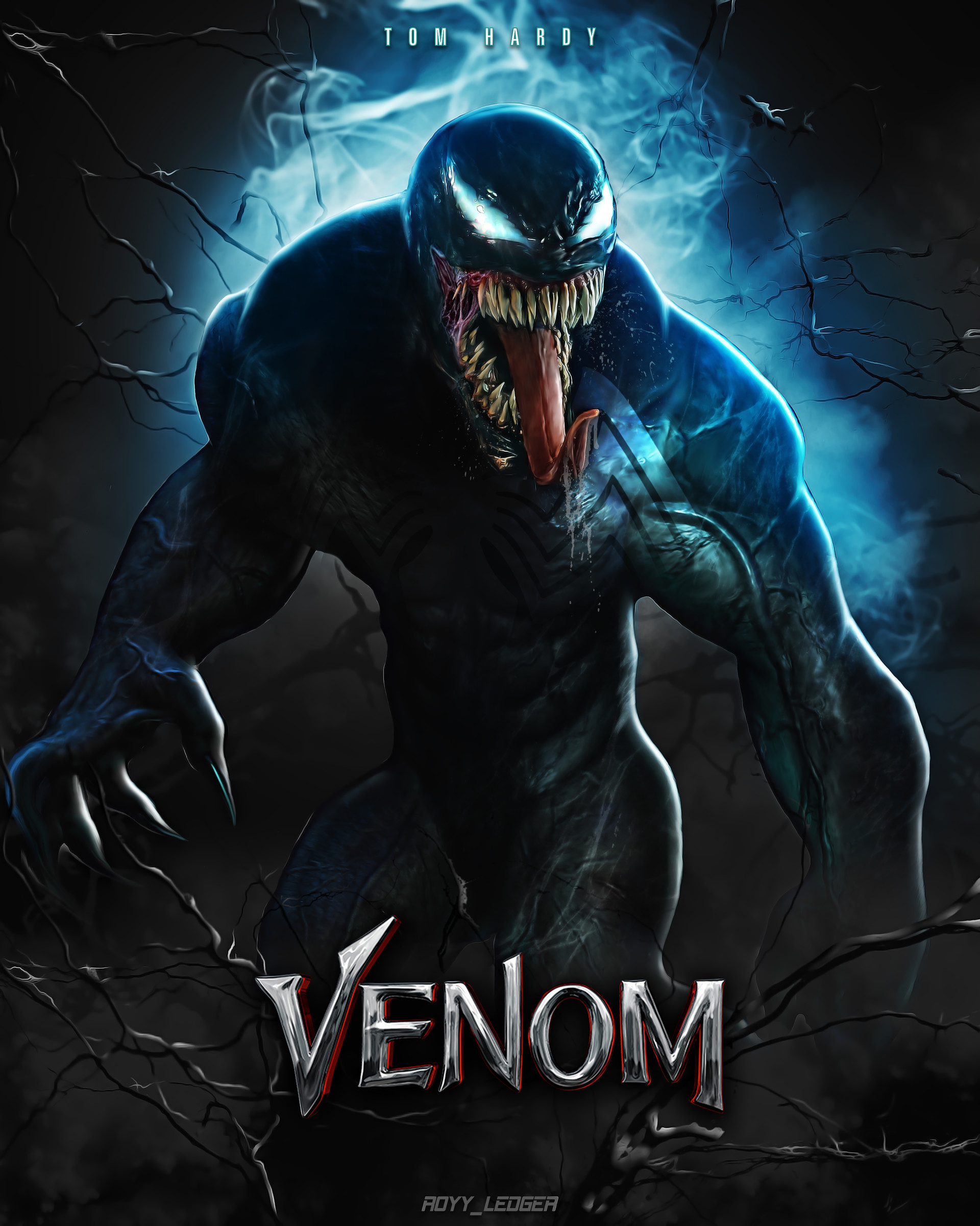 Tom Hardy Venom Movie Poster 2018 Wallpapers