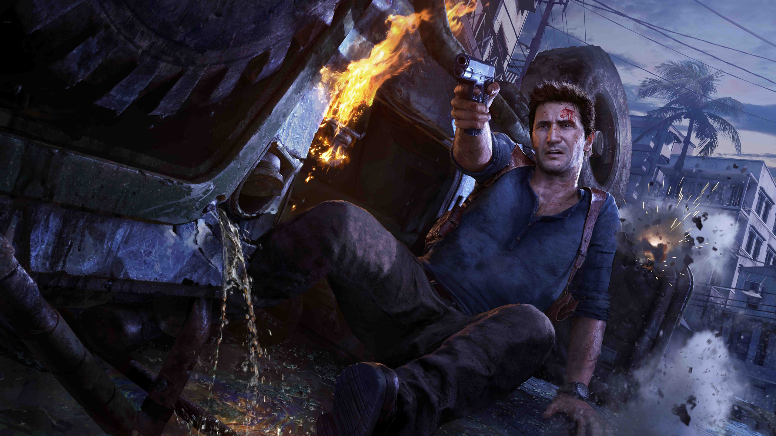 Tom Holland As Nathan Drake Uncharted 2021 Wallpapers