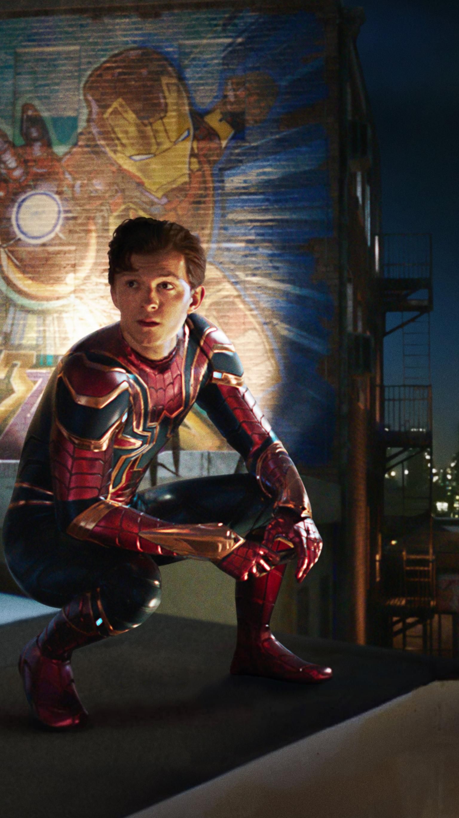 Tom Holland As Spiderman In Far From Home Wallpapers