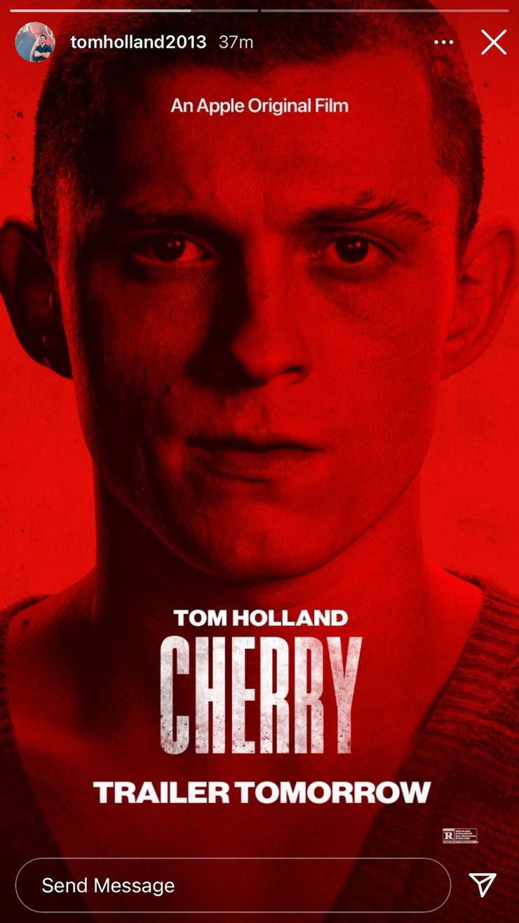 Tom Holland Cherry Movie Wallpapers