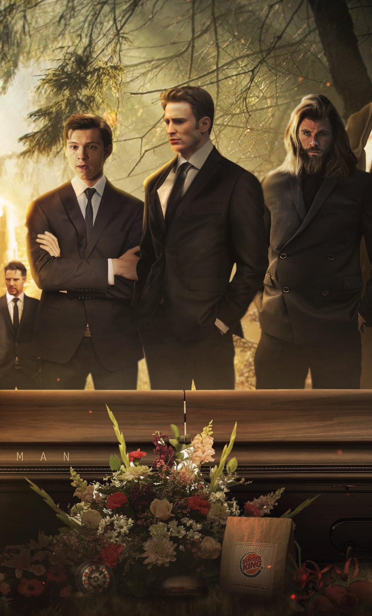 Tony Stark Funeral Avengers Endgame Wallpapers