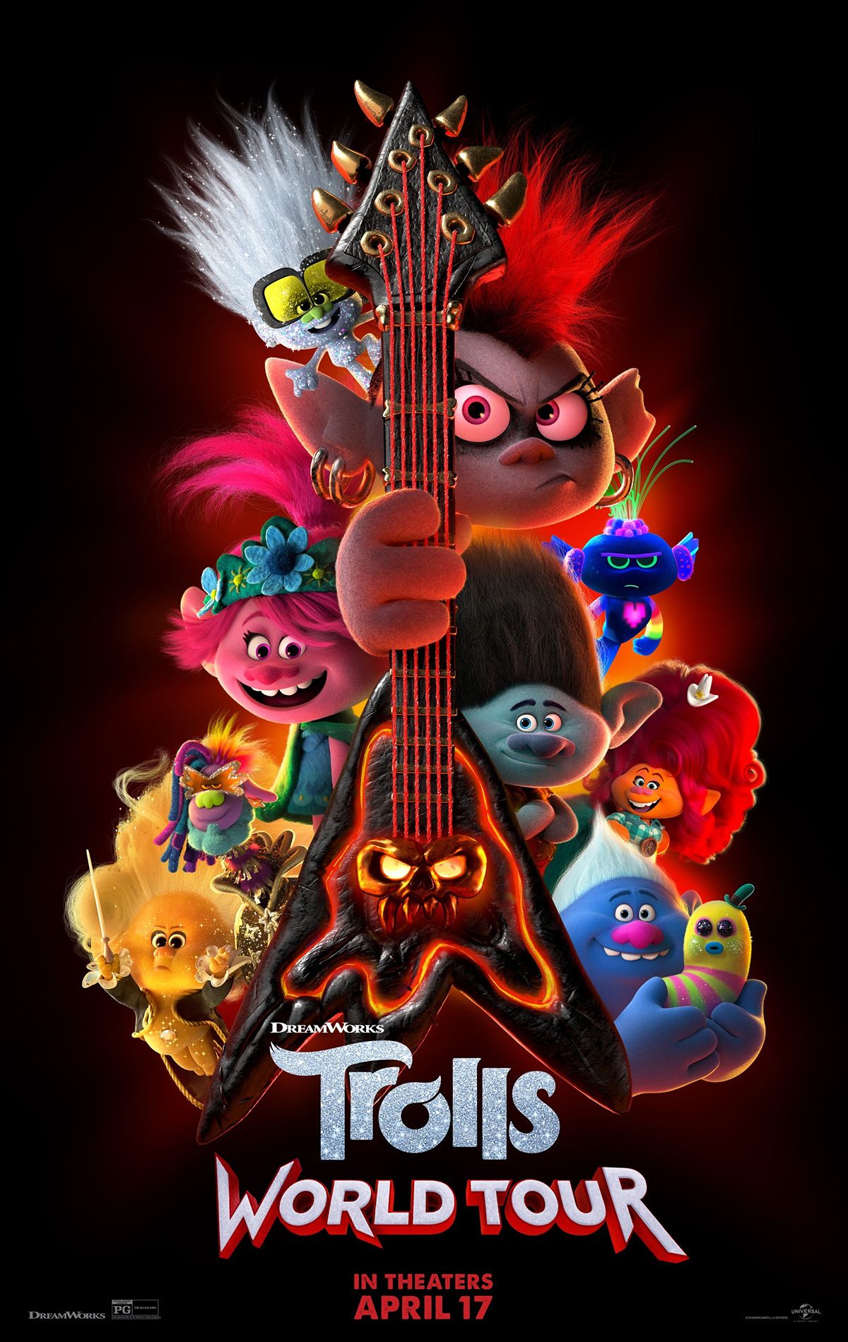 Trolls World Tour Poster Wallpapers