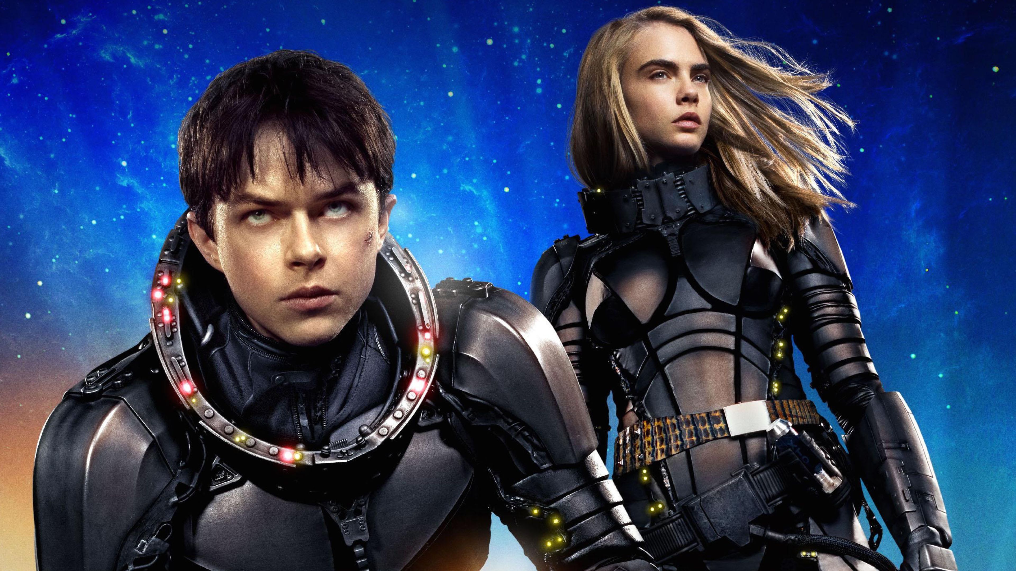 Valerian And Laureline In Valerian And The City Of A Thousand Planets Wallpapers