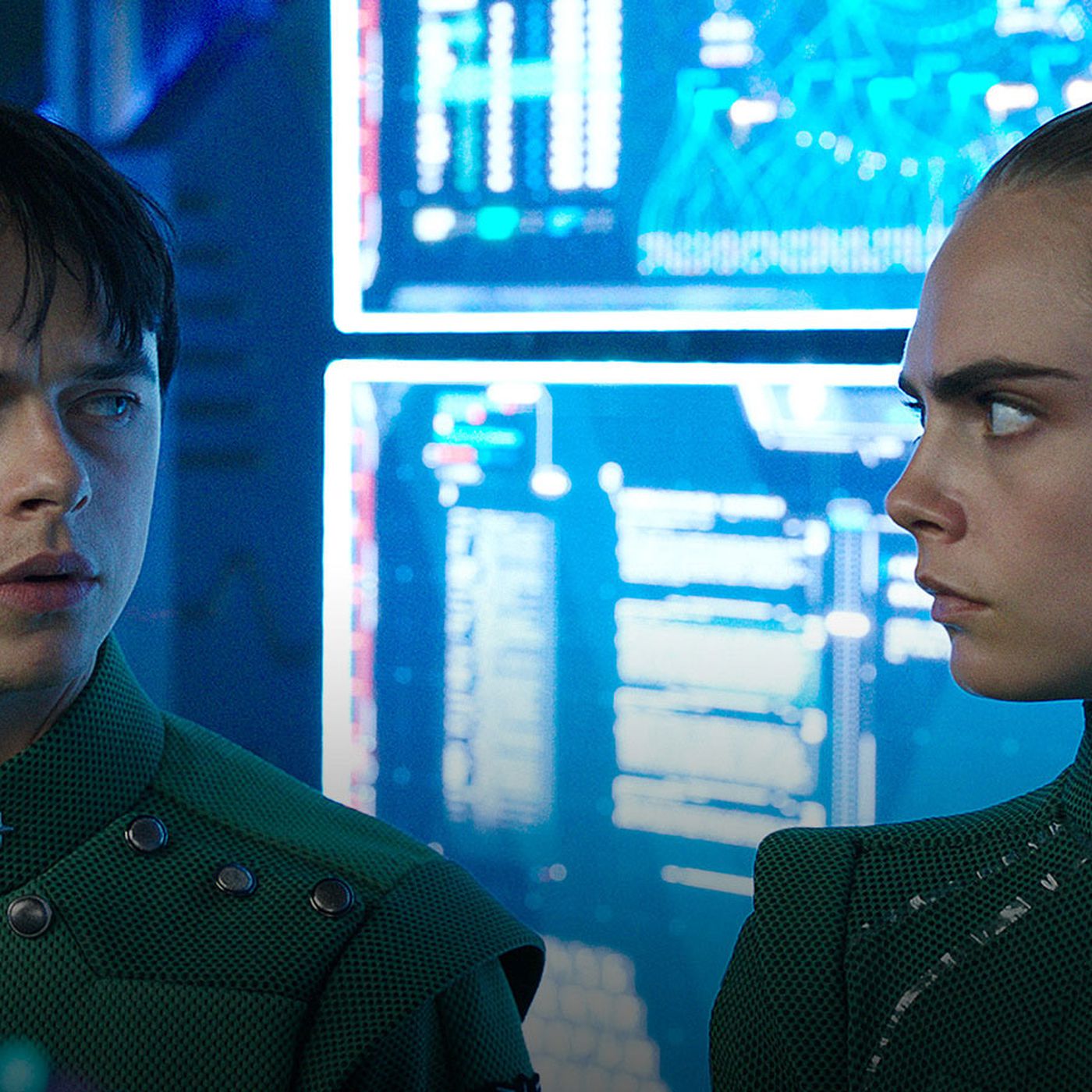 Valerian And Laureline In Valerian And The City Of A Thousand Planets Wallpapers