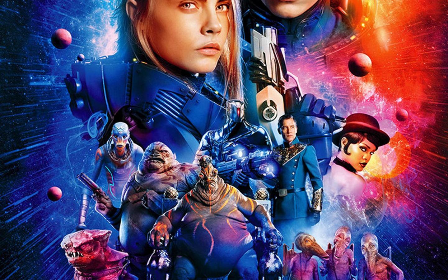 Valerian And The City Of A Thousand Planets Movie Poster Wallpapers