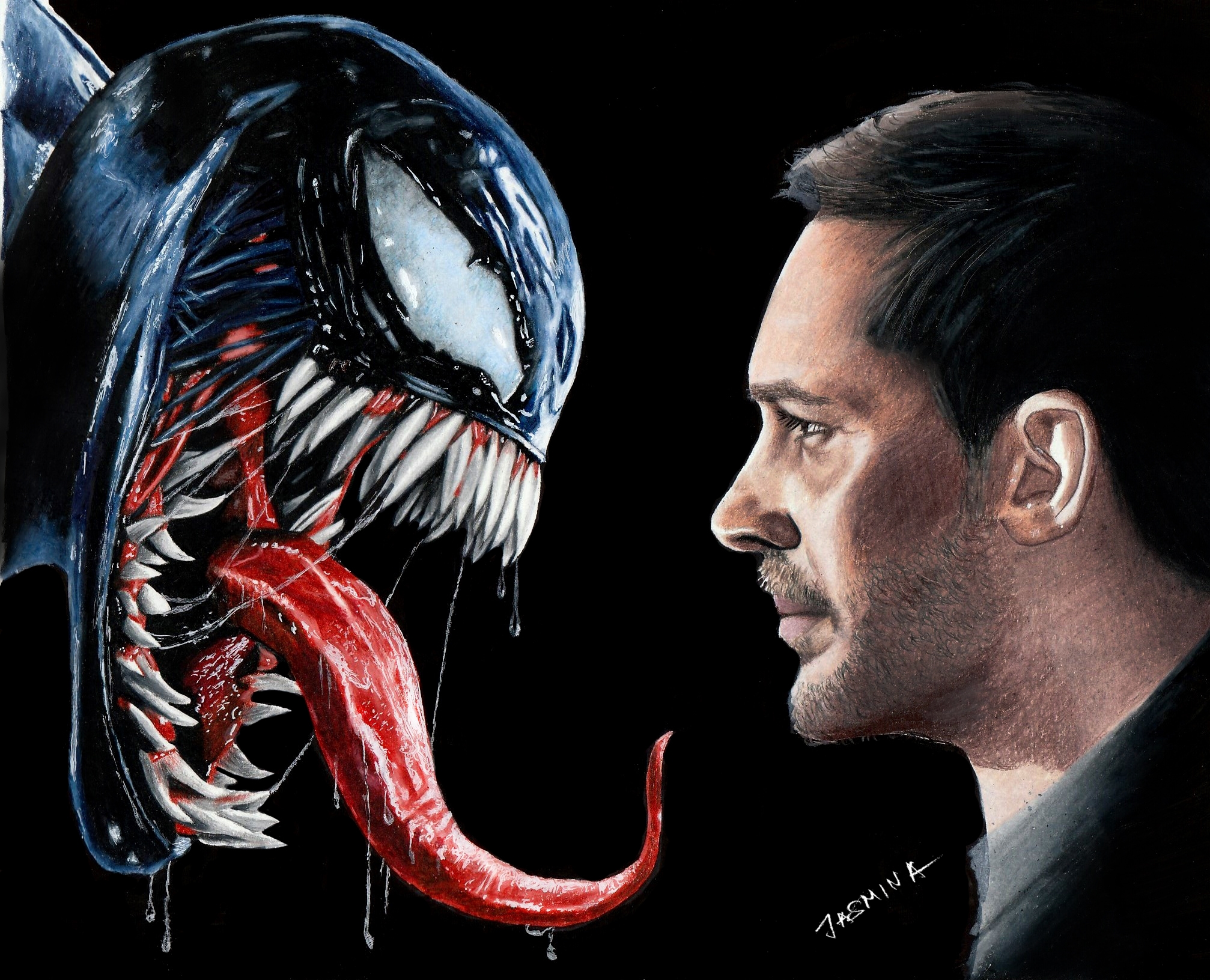 Venom Angry Mode Tom Hardy Wallpapers