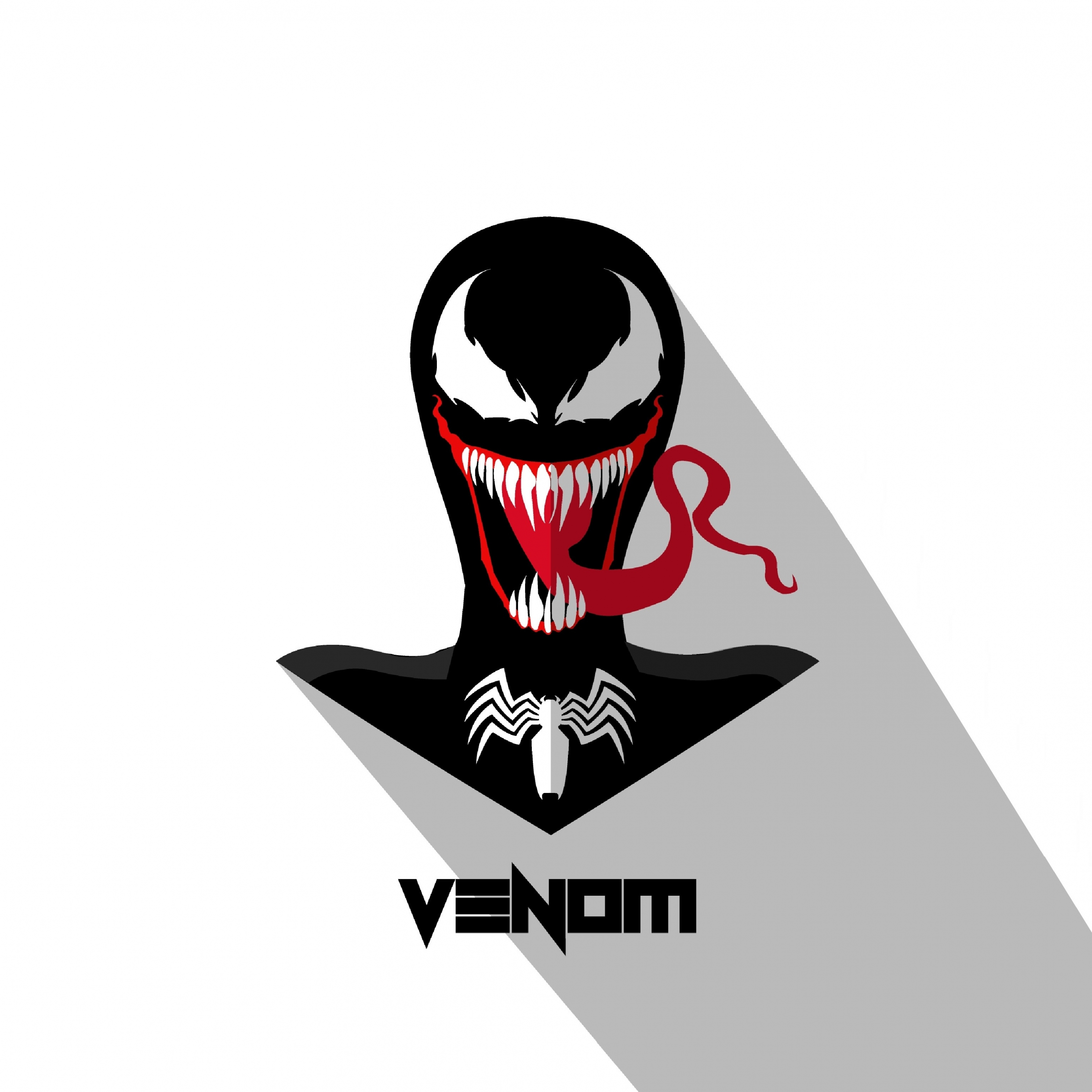 Venom Artwork Minimal Wallpapers