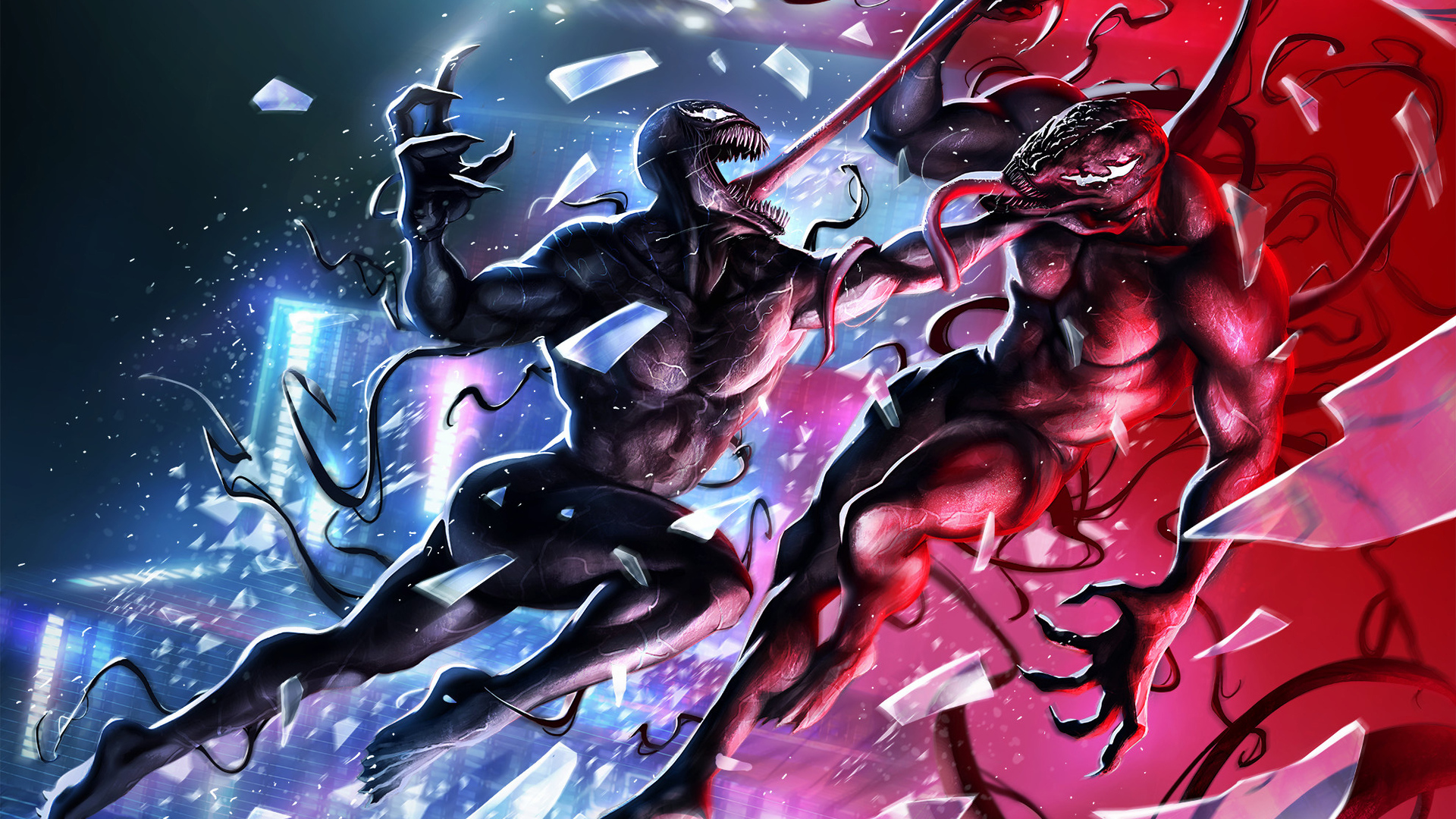 Venom Illustration Wallpapers