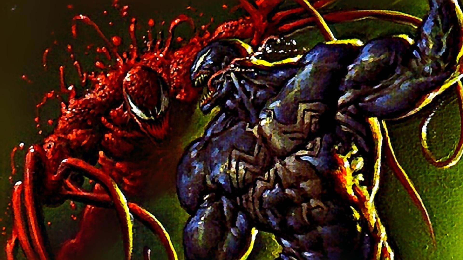 Venom Vs Carnage Movie Concept Art Wallpapers