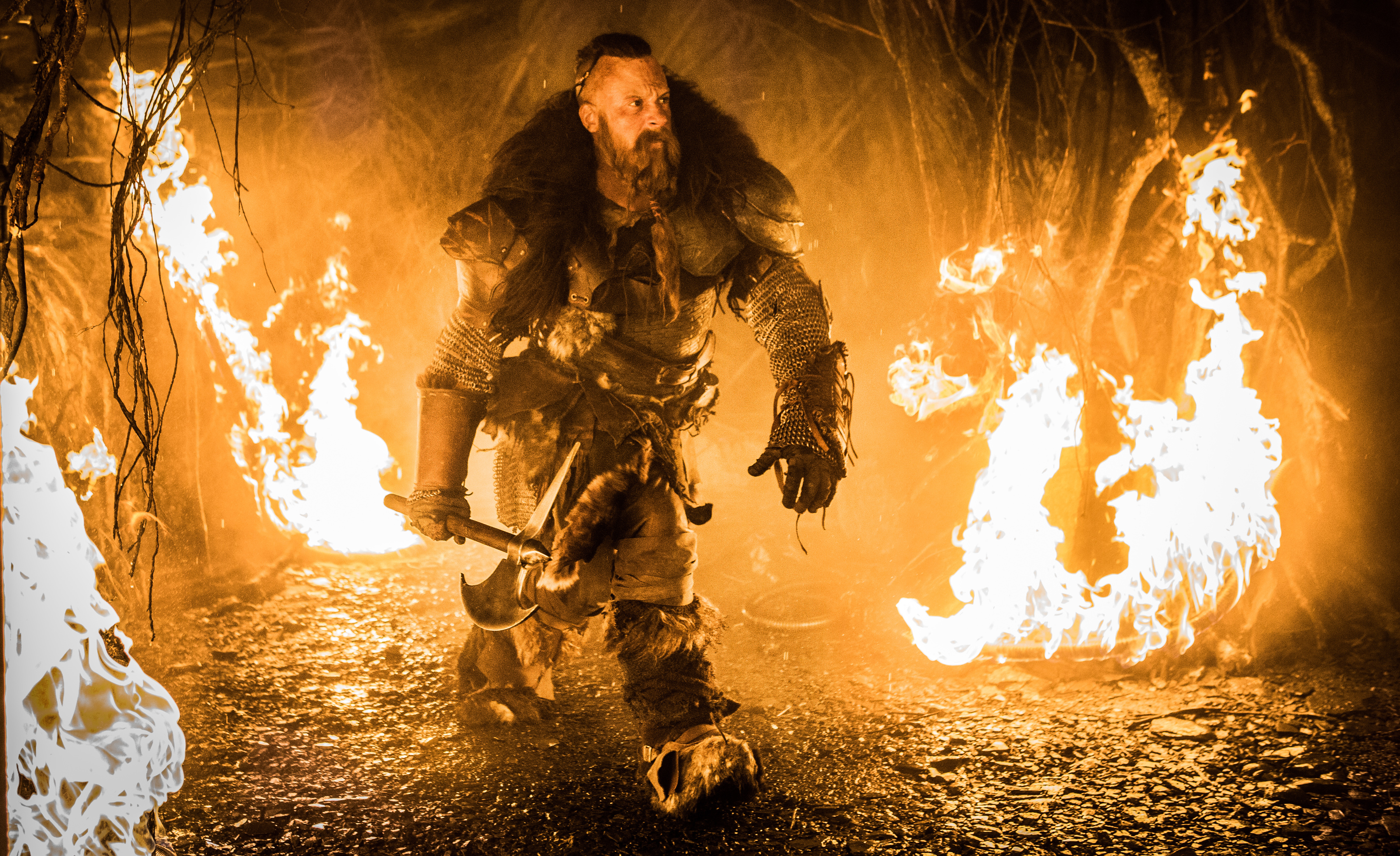 Vin Diesel As Kaulder The Last Witch Hunter Wallpapers