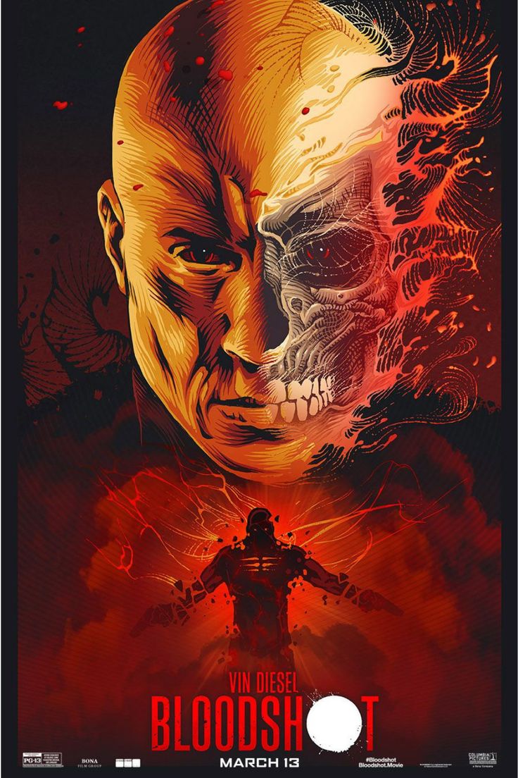 Vin Diesel Bloodshot Fanart Wallpapers