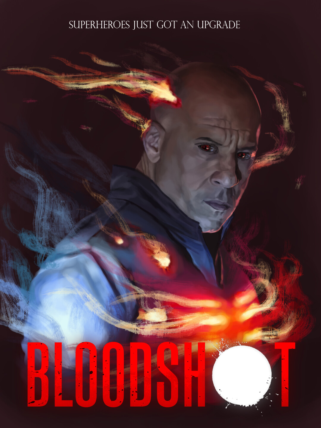 Vin Diesel Bloodshot Fanart Wallpapers