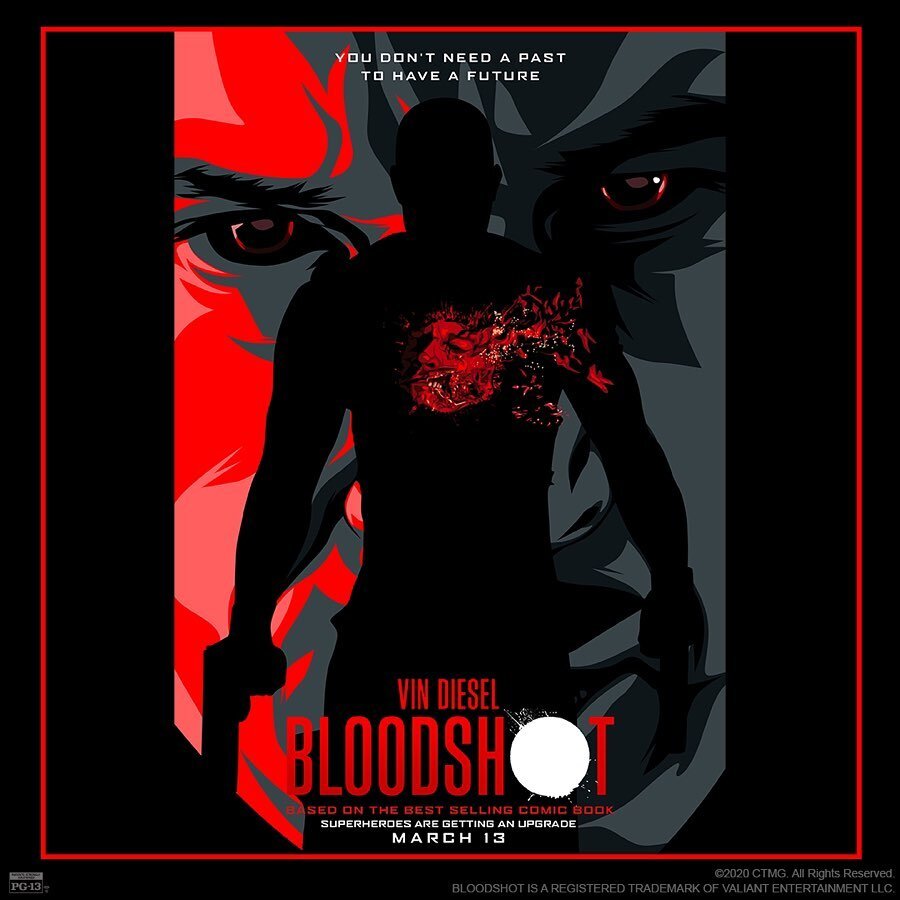 Vin Diesel Bloodshot Fanart Wallpapers