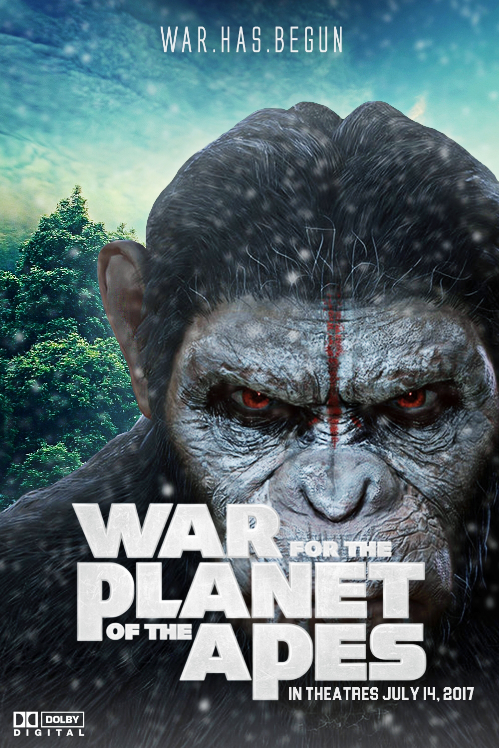 War For The Planet Of The Apes Final Poster Wallpapers