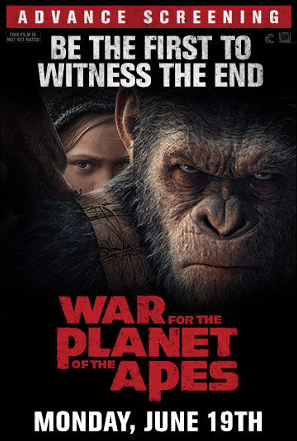 War For The Planet Of The Apes Poster Wallpapers