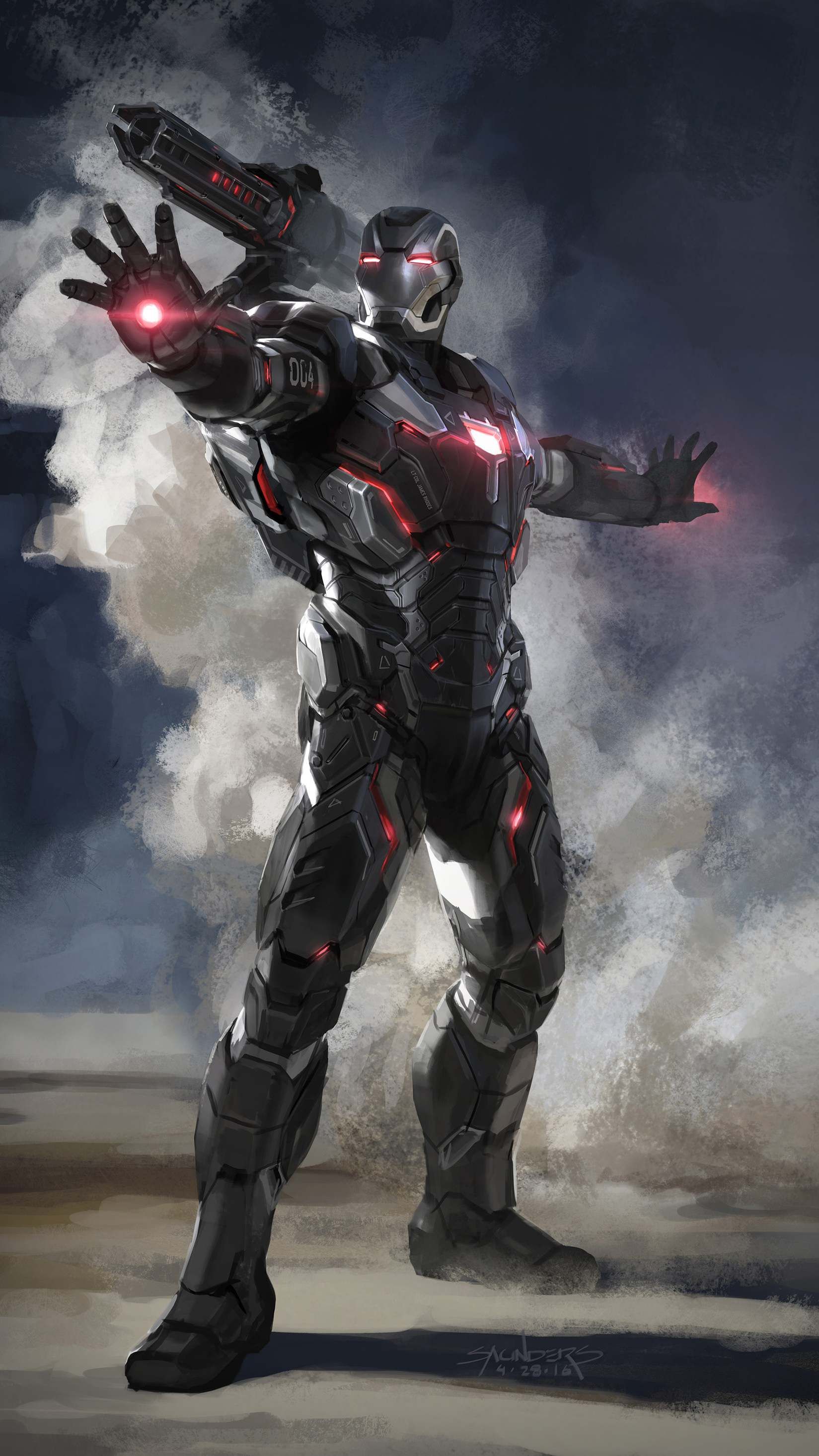 War Machine In Avengers Endgame Movie Wallpapers