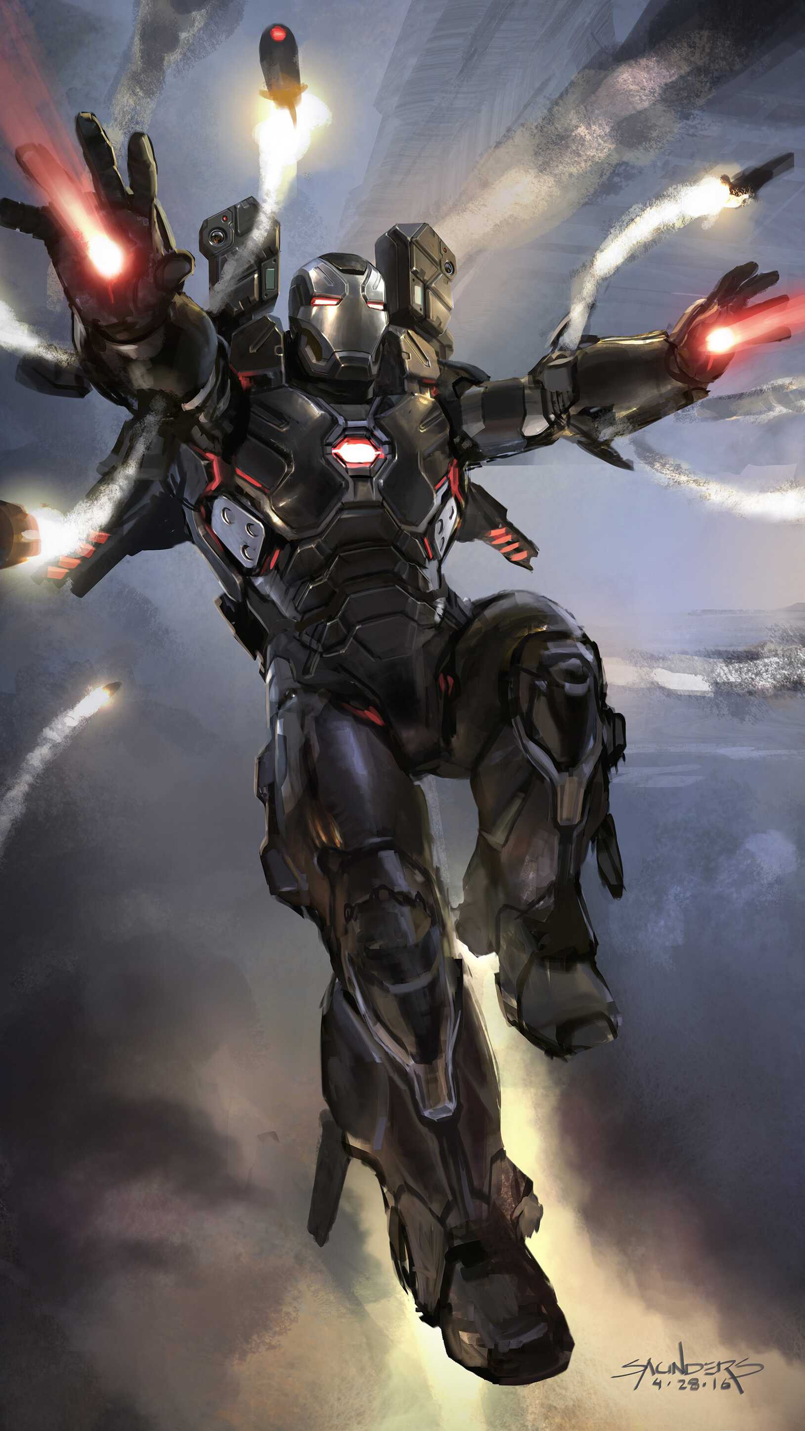 War Machine In Avengers Endgame Movie Wallpapers