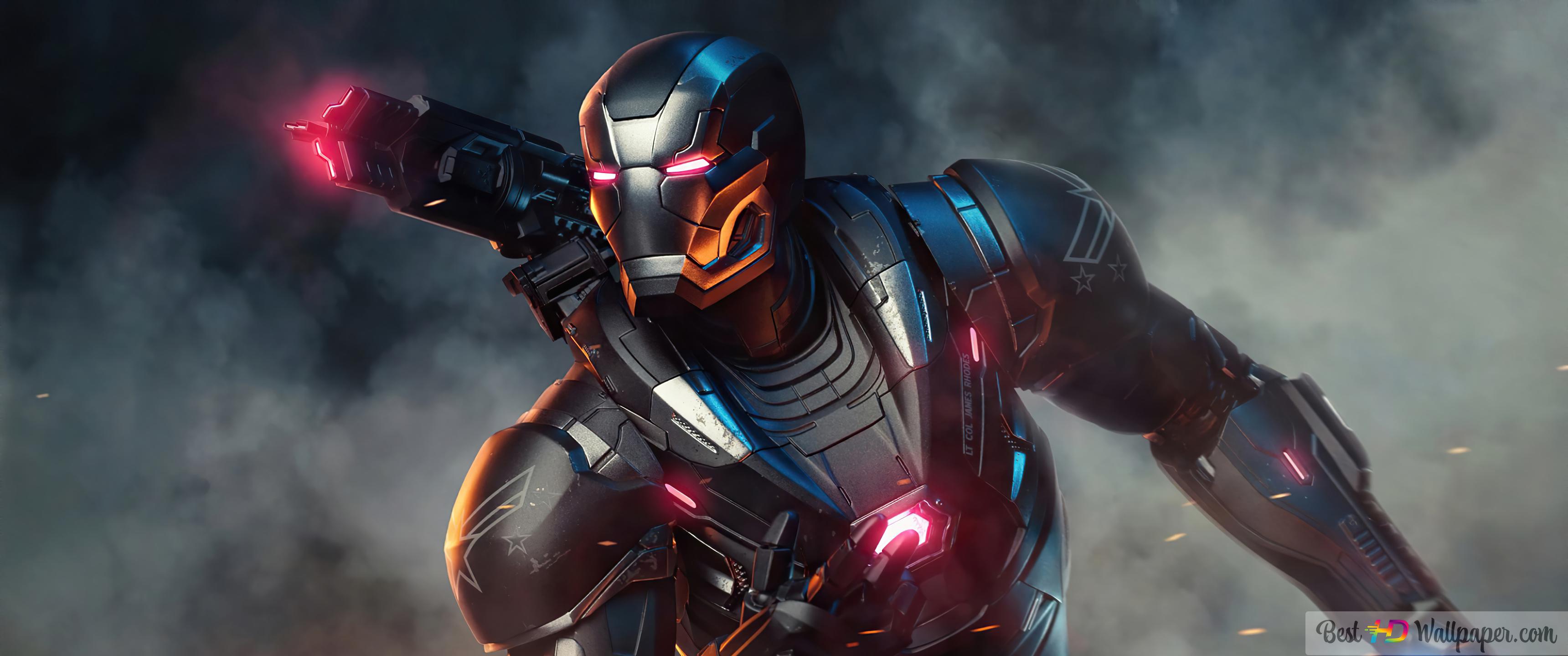 Warmachine In Avengers Endgame Wallpapers