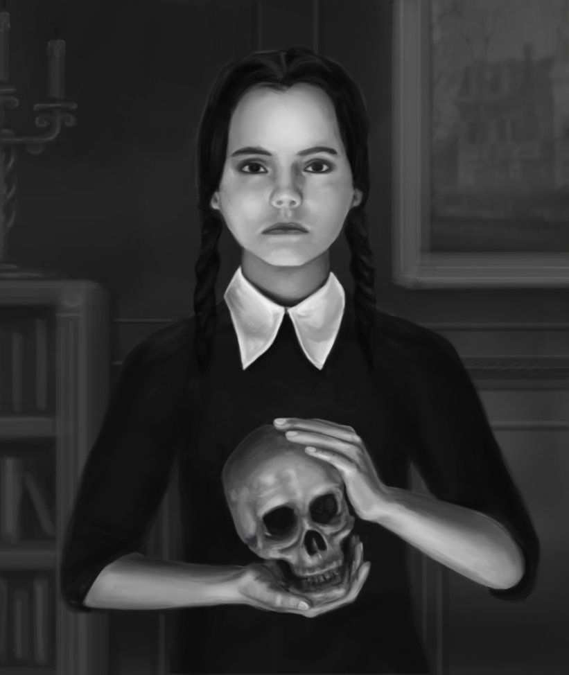 Wednesday Addams In The Addams Family Wallpapers