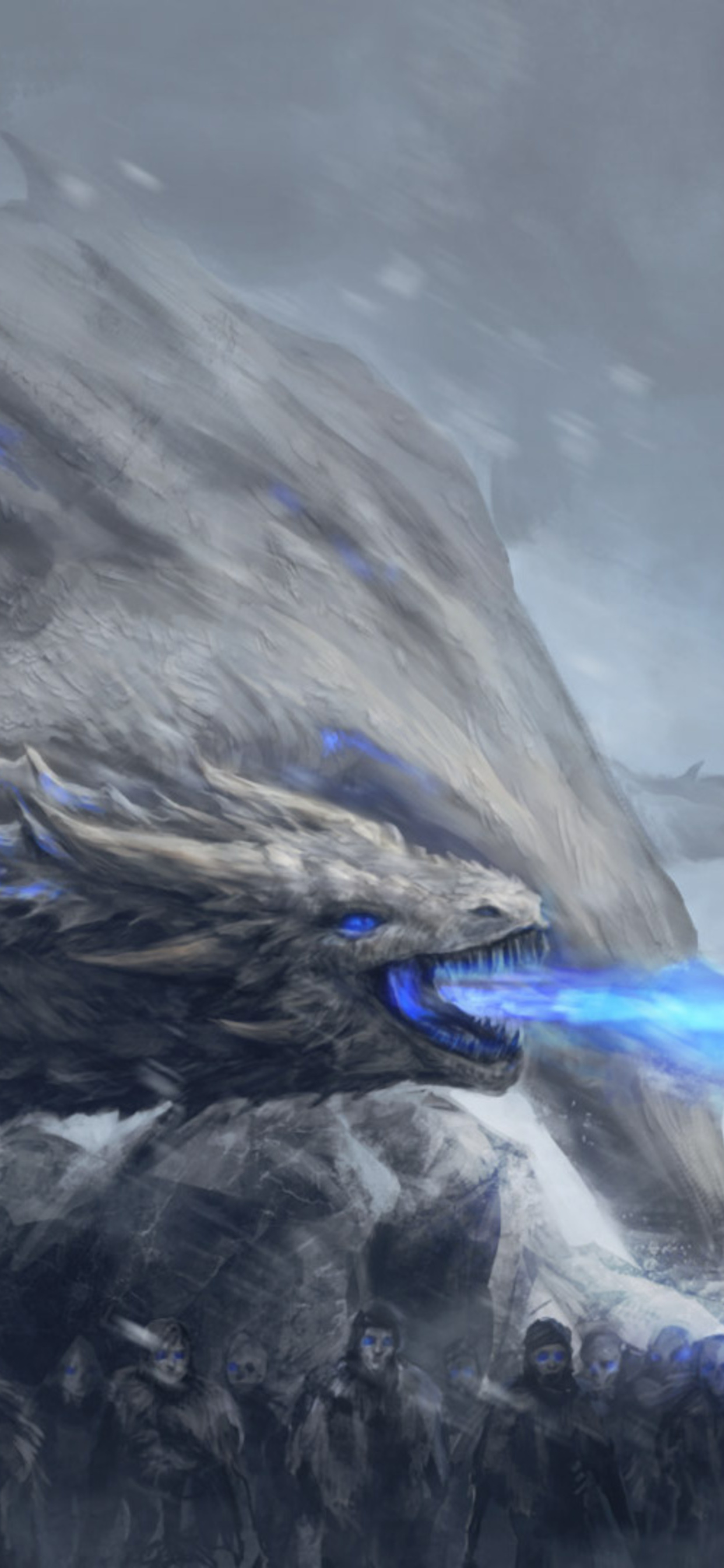 White Walkers Dragon Game Of Thrones Wallpapers