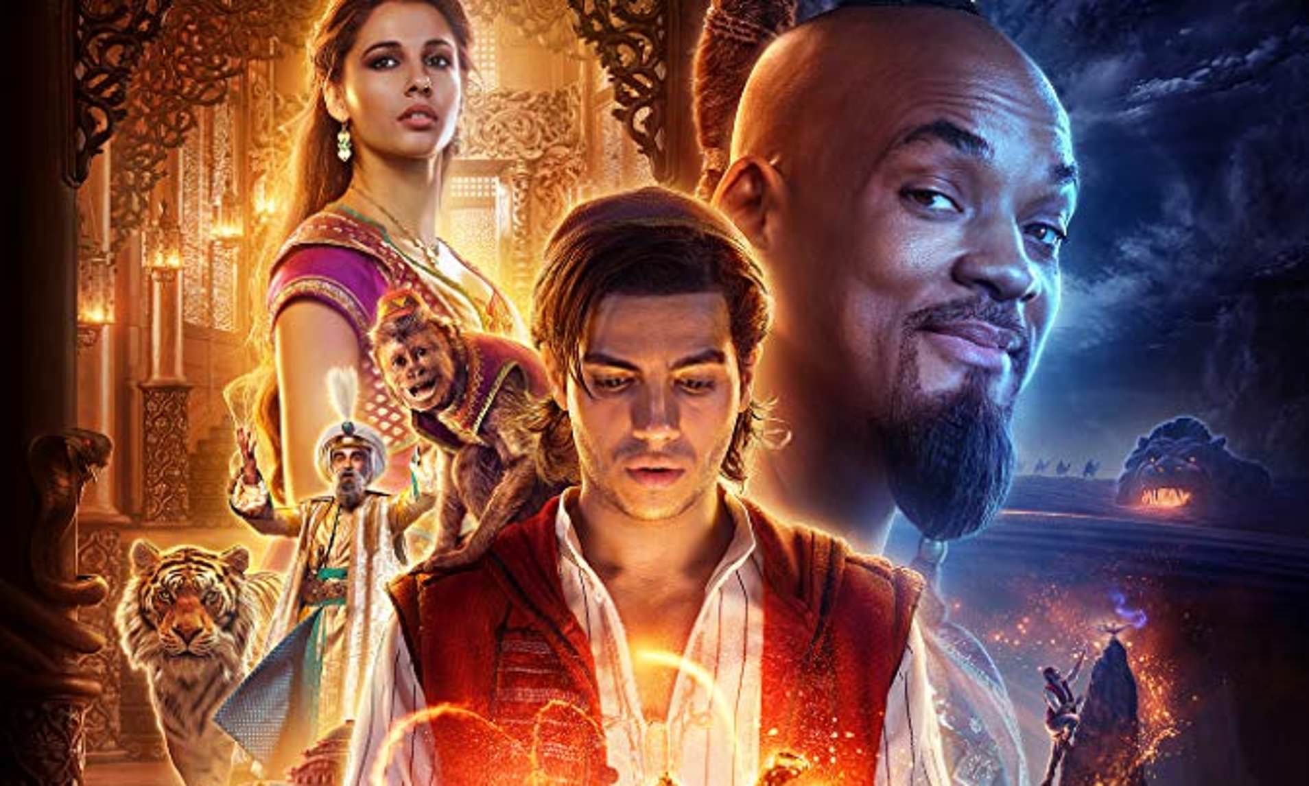 Will Smith As Genie In Aladdin Movie Wallpapers