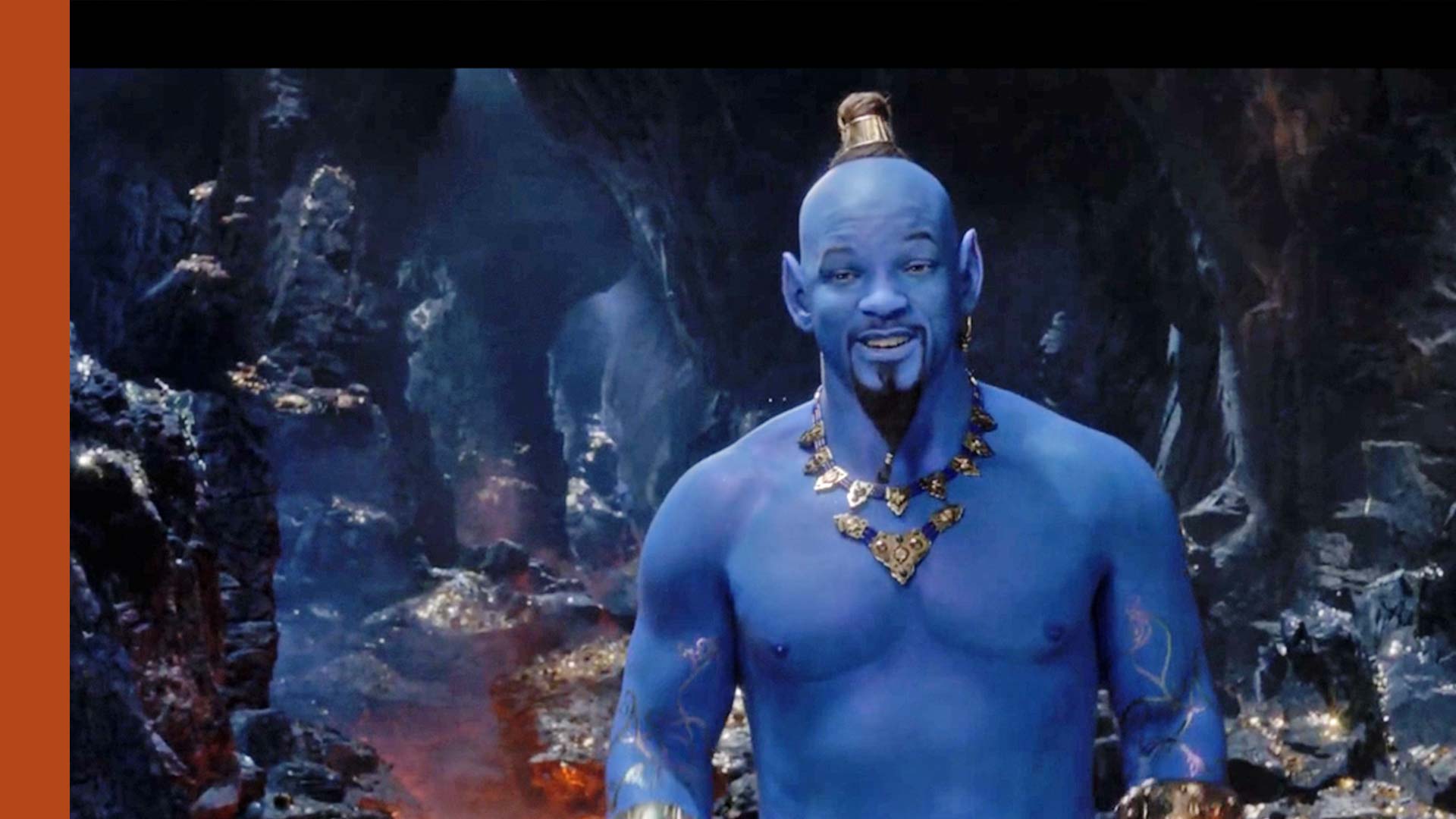 Will Smith As Genie In Aladdin Movie Wallpapers