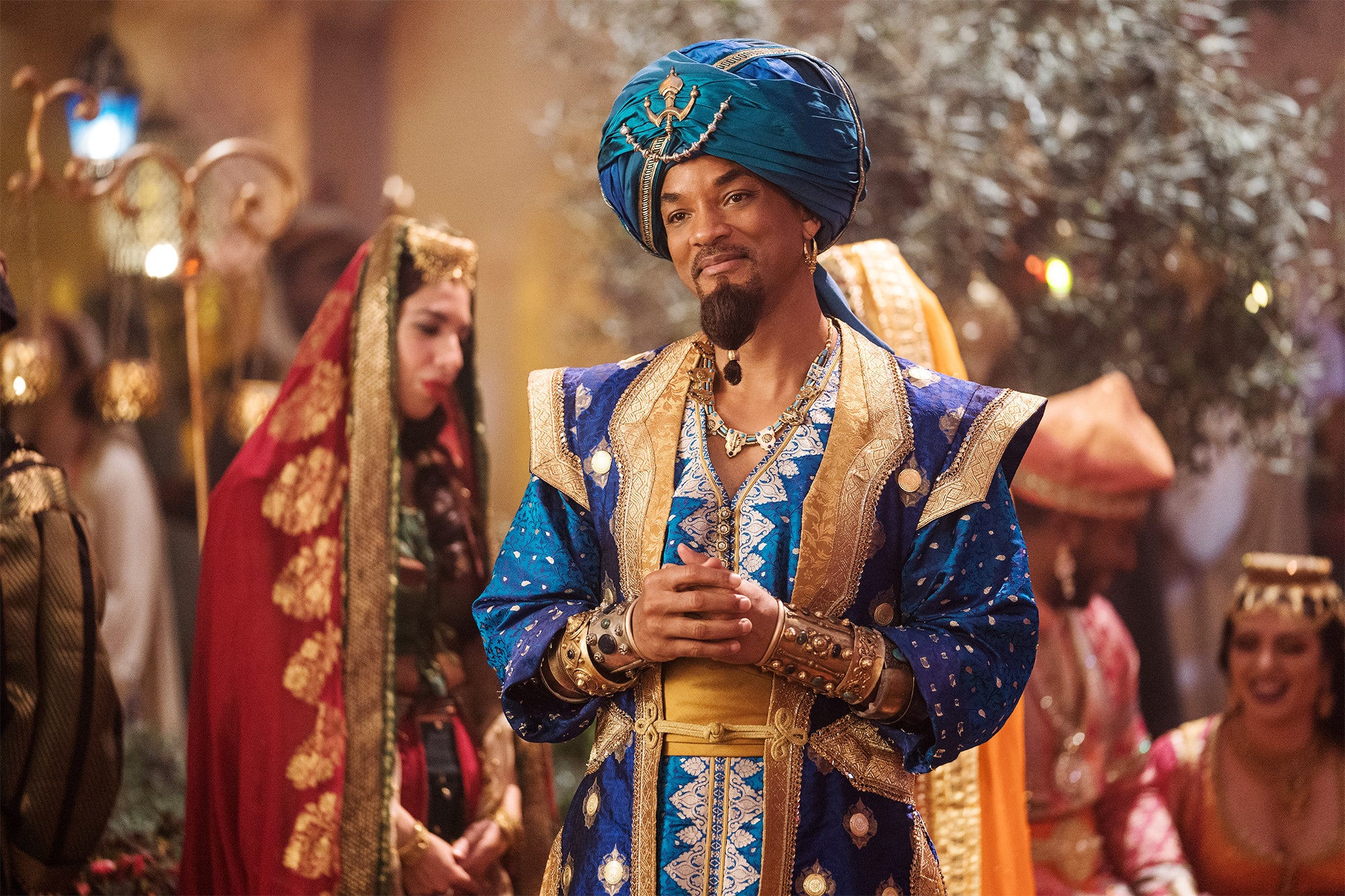 Will Smith As Genie In Aladdin Movie 2019 Wallpapers