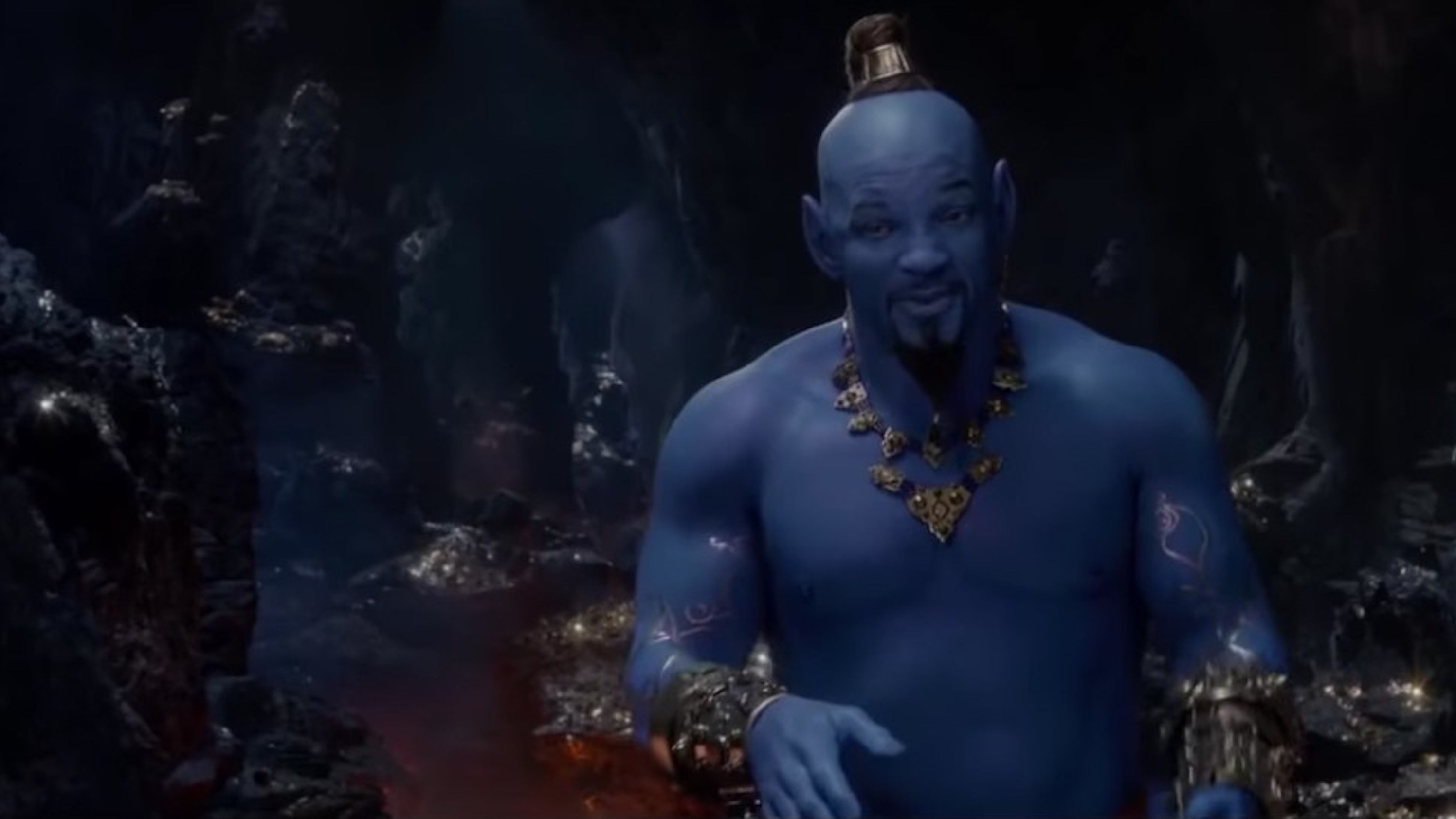 Will Smith As Genie In Aladdin Movie 2019 Wallpapers