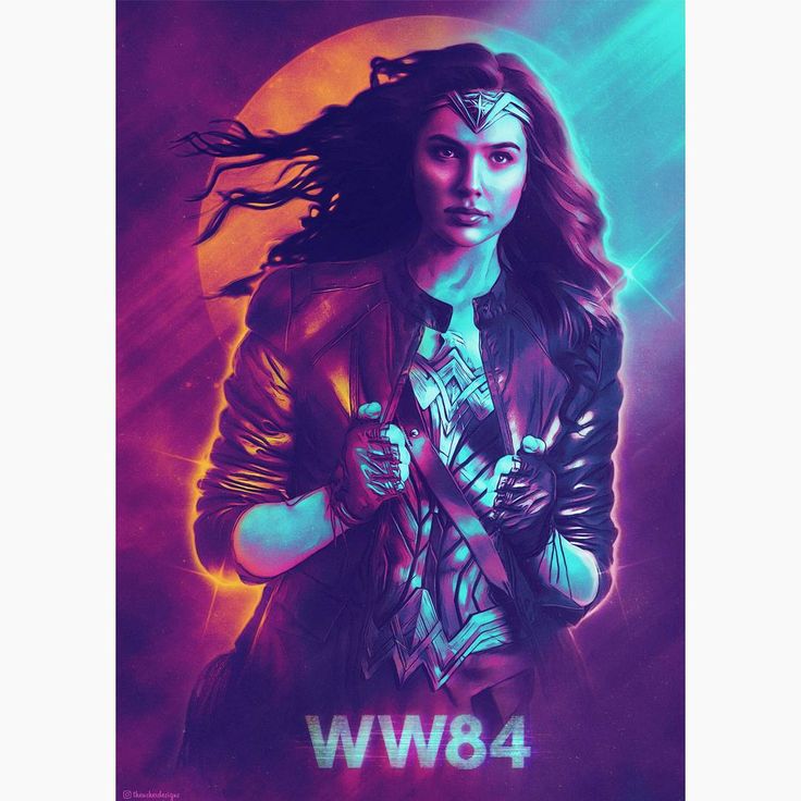 Wonder Woman 2 80S Art Wallpapers