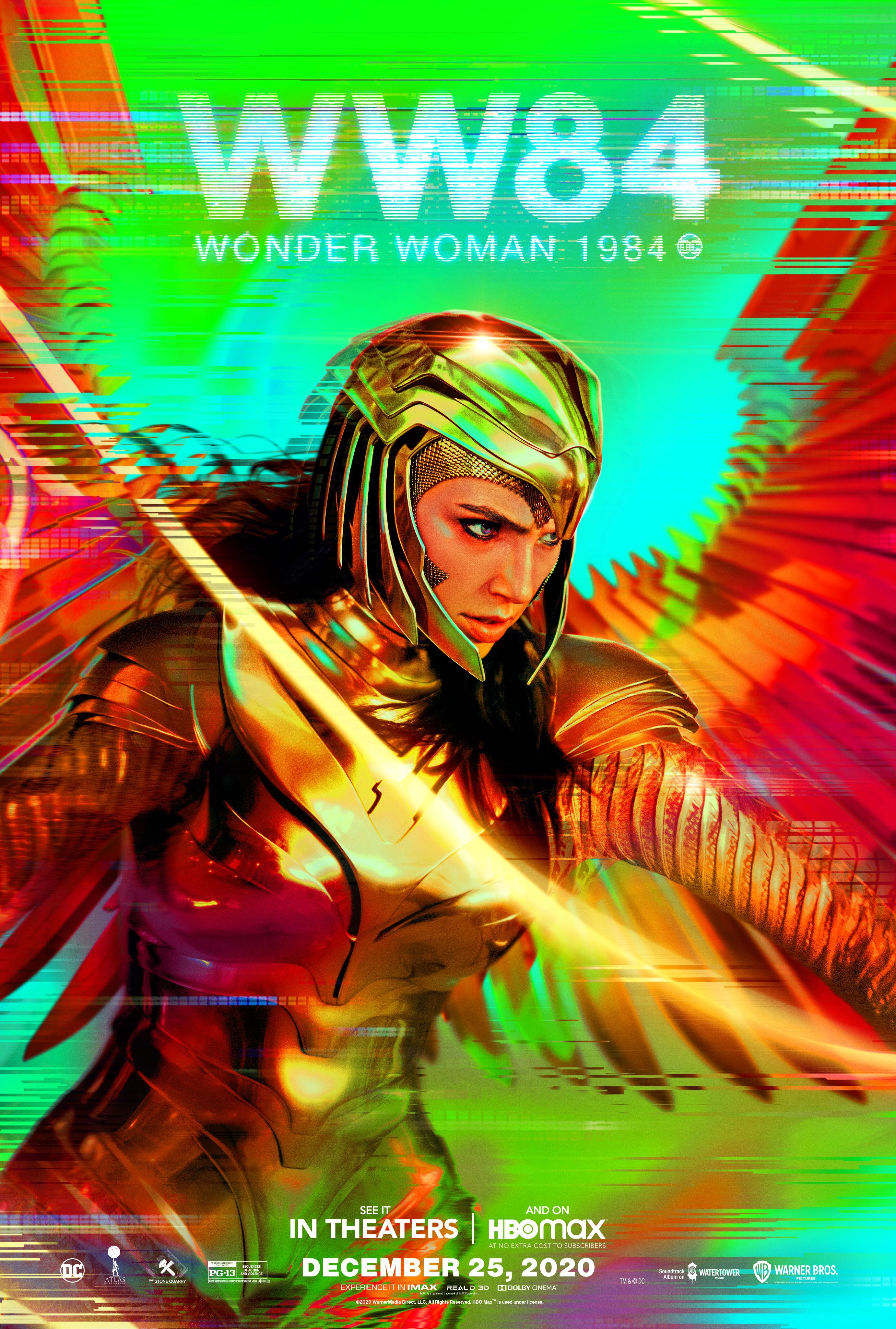 Wonder Woman 84 Colorful Poster Wallpapers