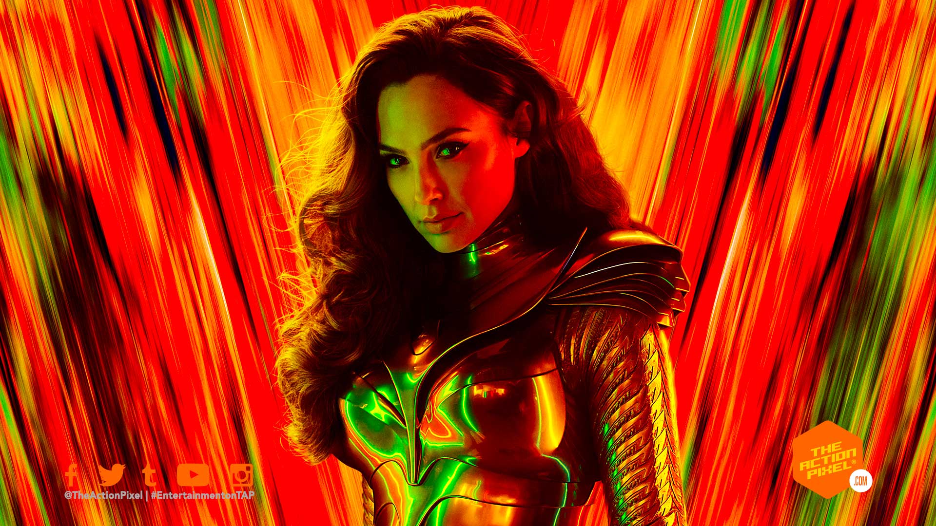 Wonder Woman 84 Colorful Poster Wallpapers