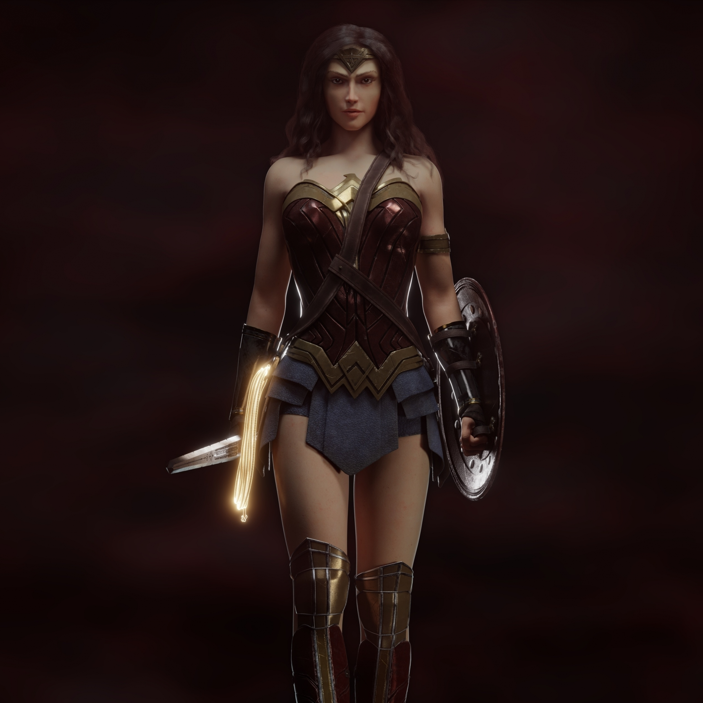 Wonder Woman Art Wallpapers