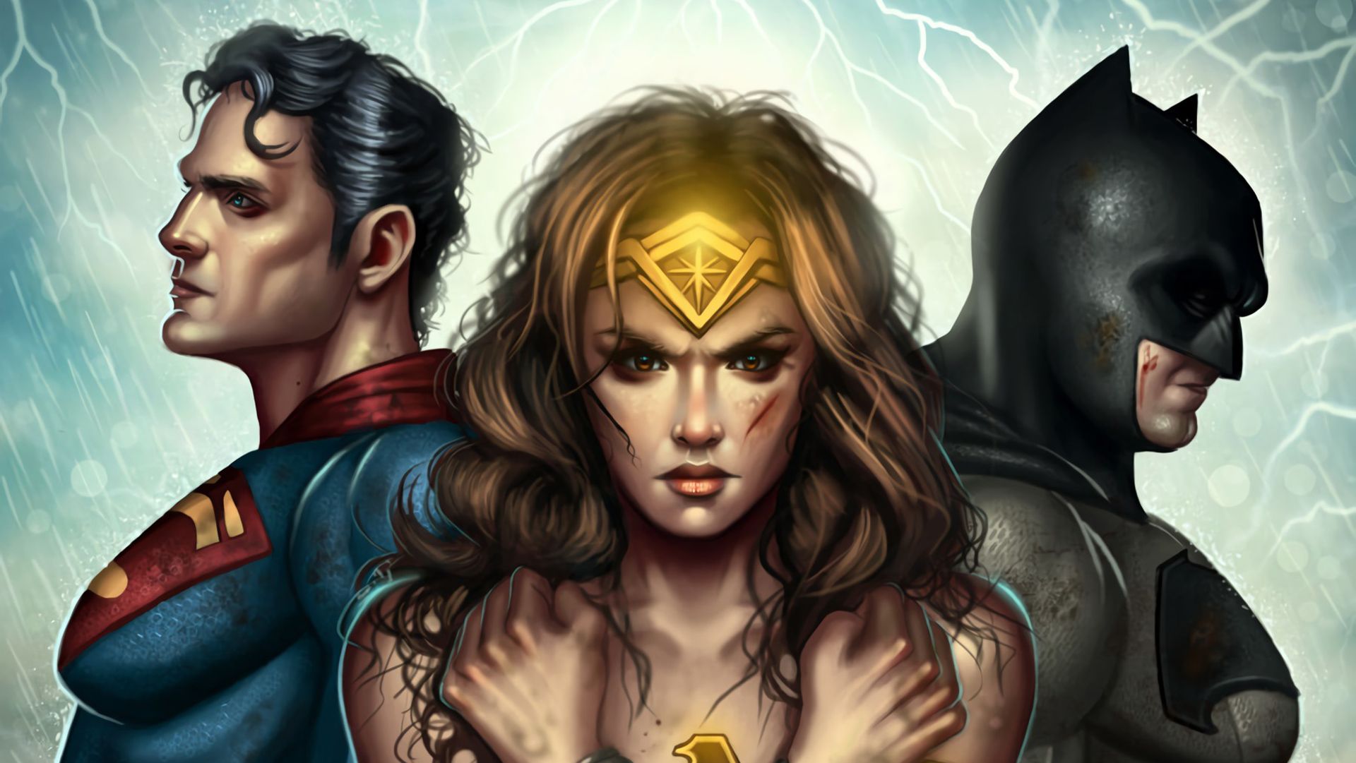 Wonder Woman Justice League Fan Art Wallpapers