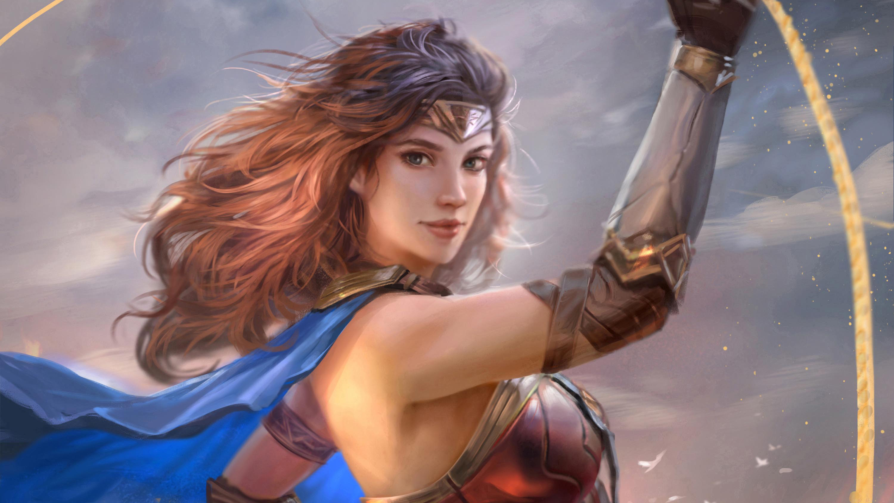 Wonder Woman Justice League Fan Art Wallpapers