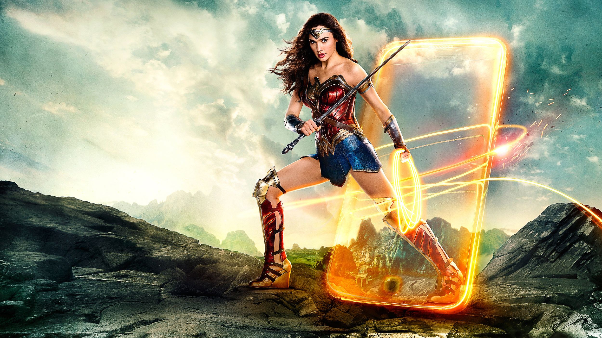 Wonder Woman The Warrior Of Justice League Wallpapers