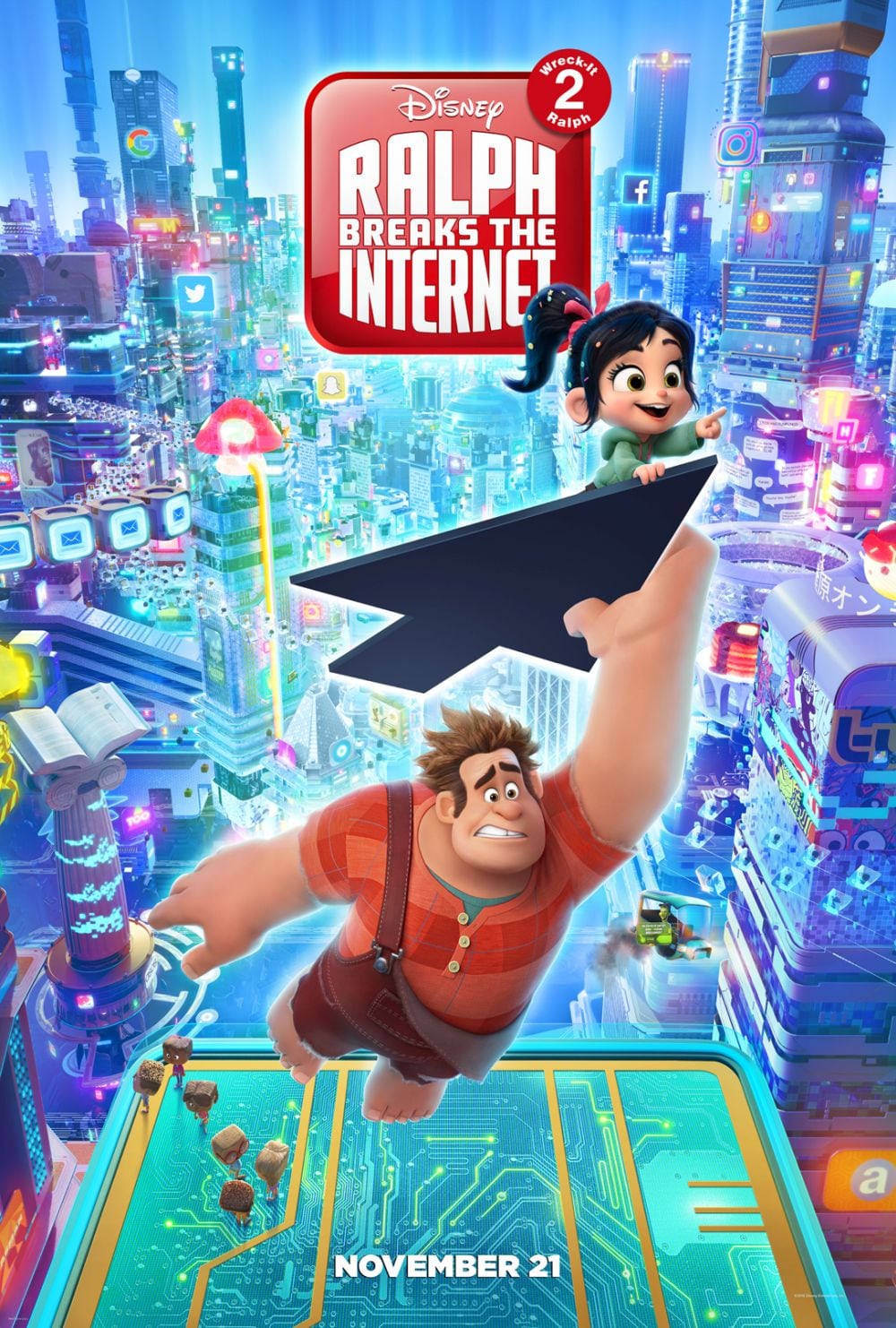 Wreck It Ralph 2 Movie 2018 Wallpapers