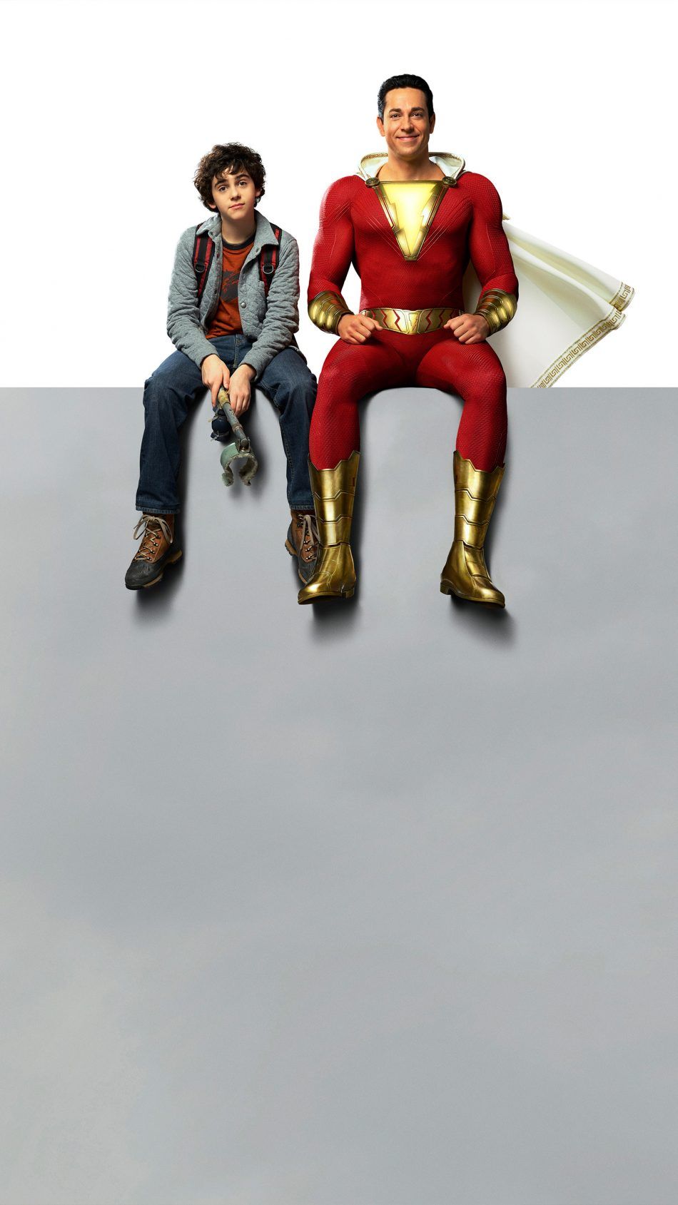 Zachary Levi And Asher Angel In Shazam Movie Wallpapers