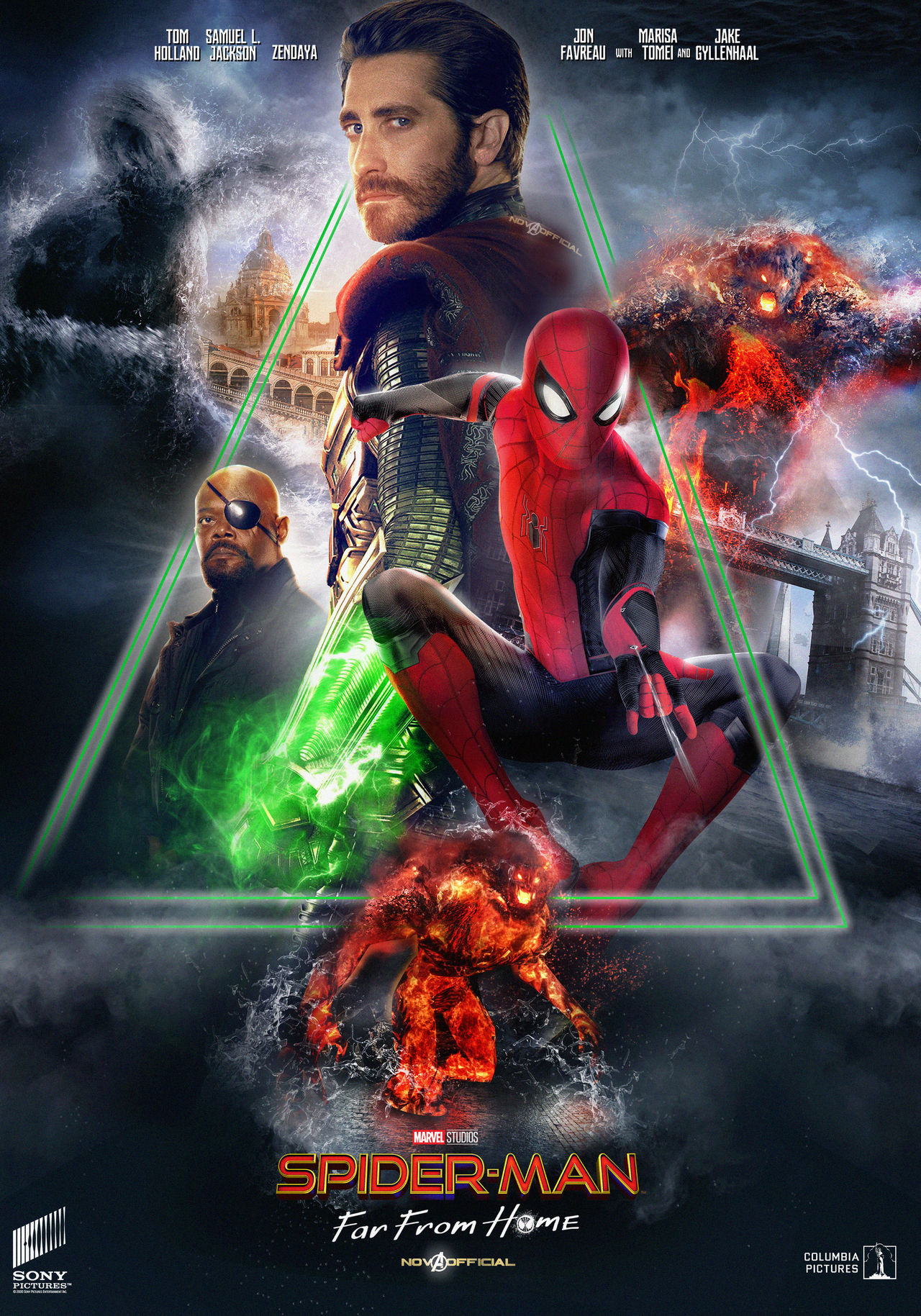 Zendaya Spider Man Far From Home Poster Wallpapers