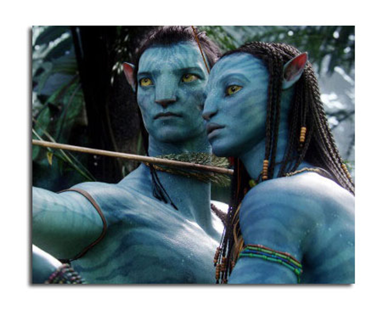 Zoe Saldana And Sam Worthington Avatar Movie Wallpapers