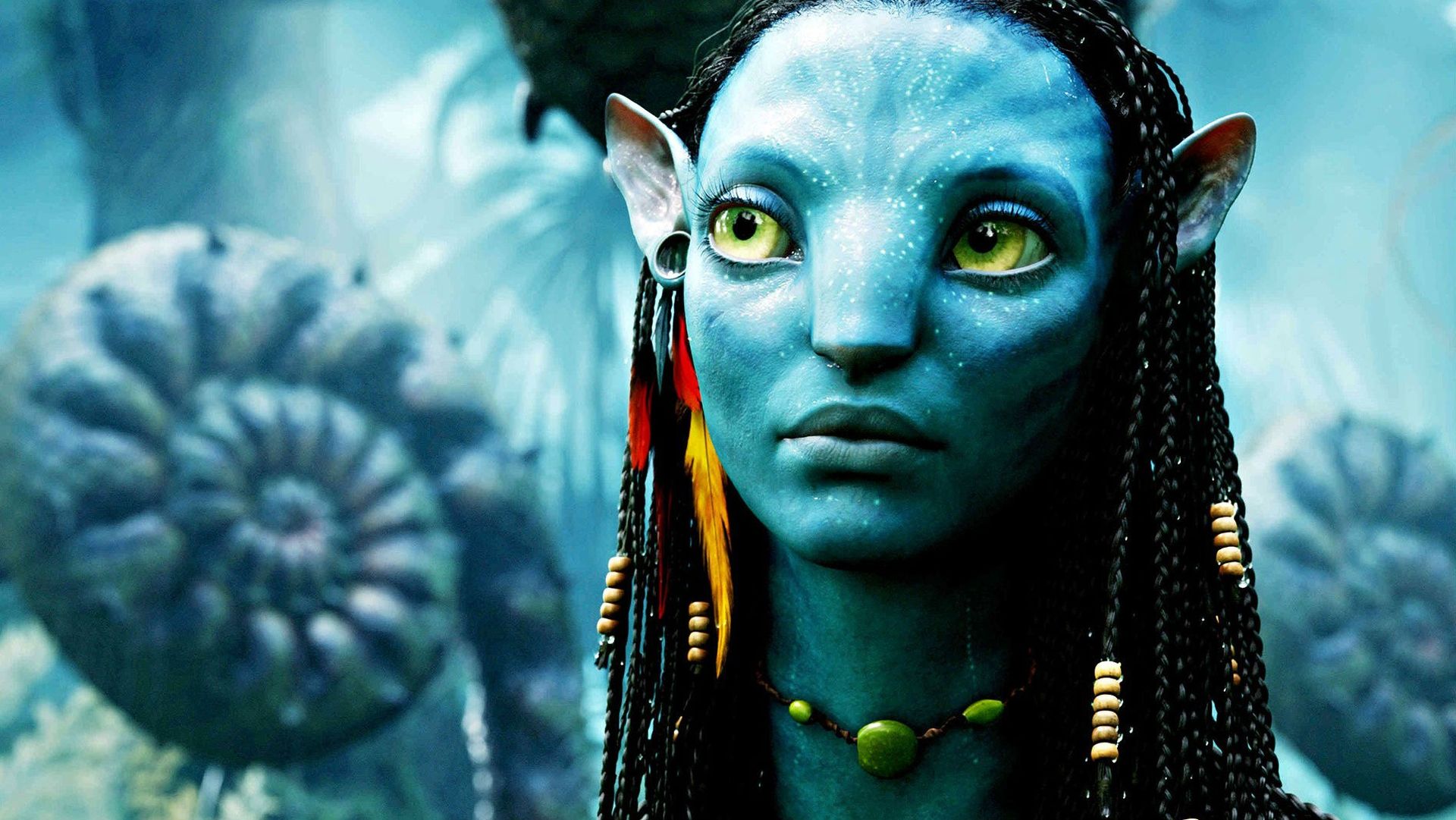 Zoe Saldana From Avatar Movie Wallpapers