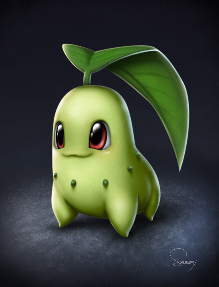 Chikorita Hd Wallpapers