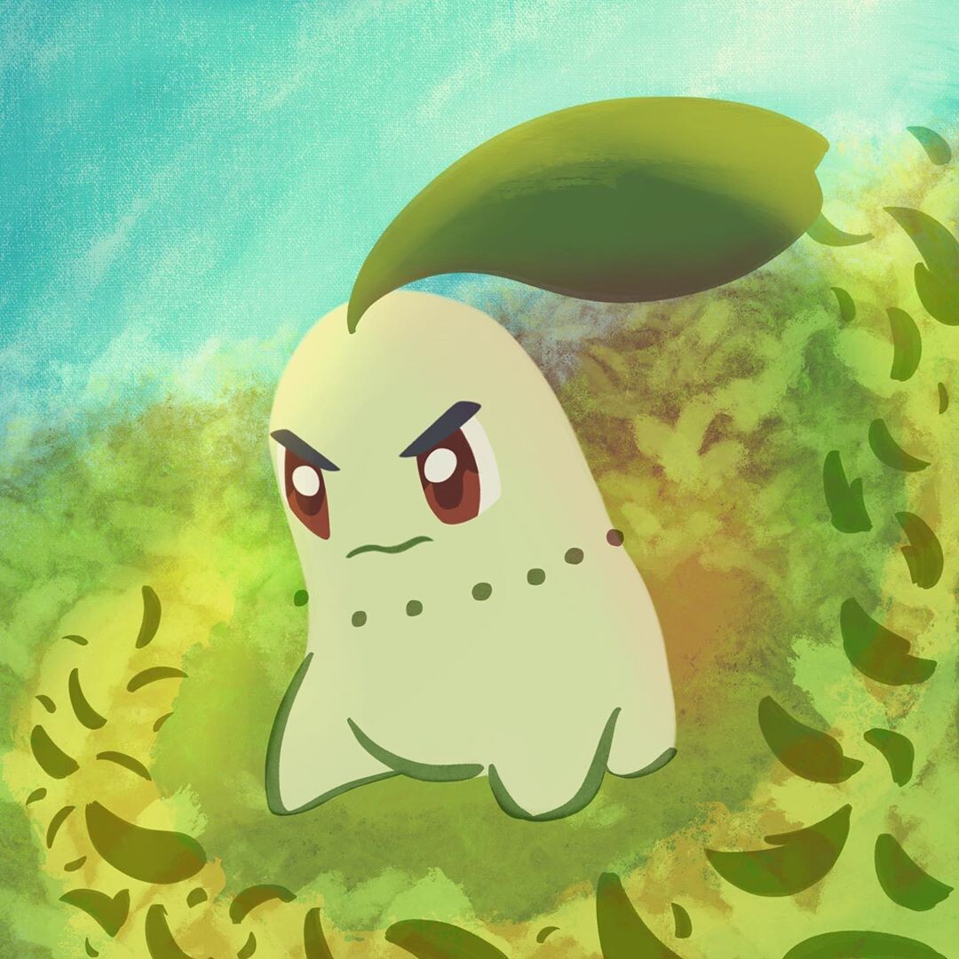 Chikorita Hd Wallpapers