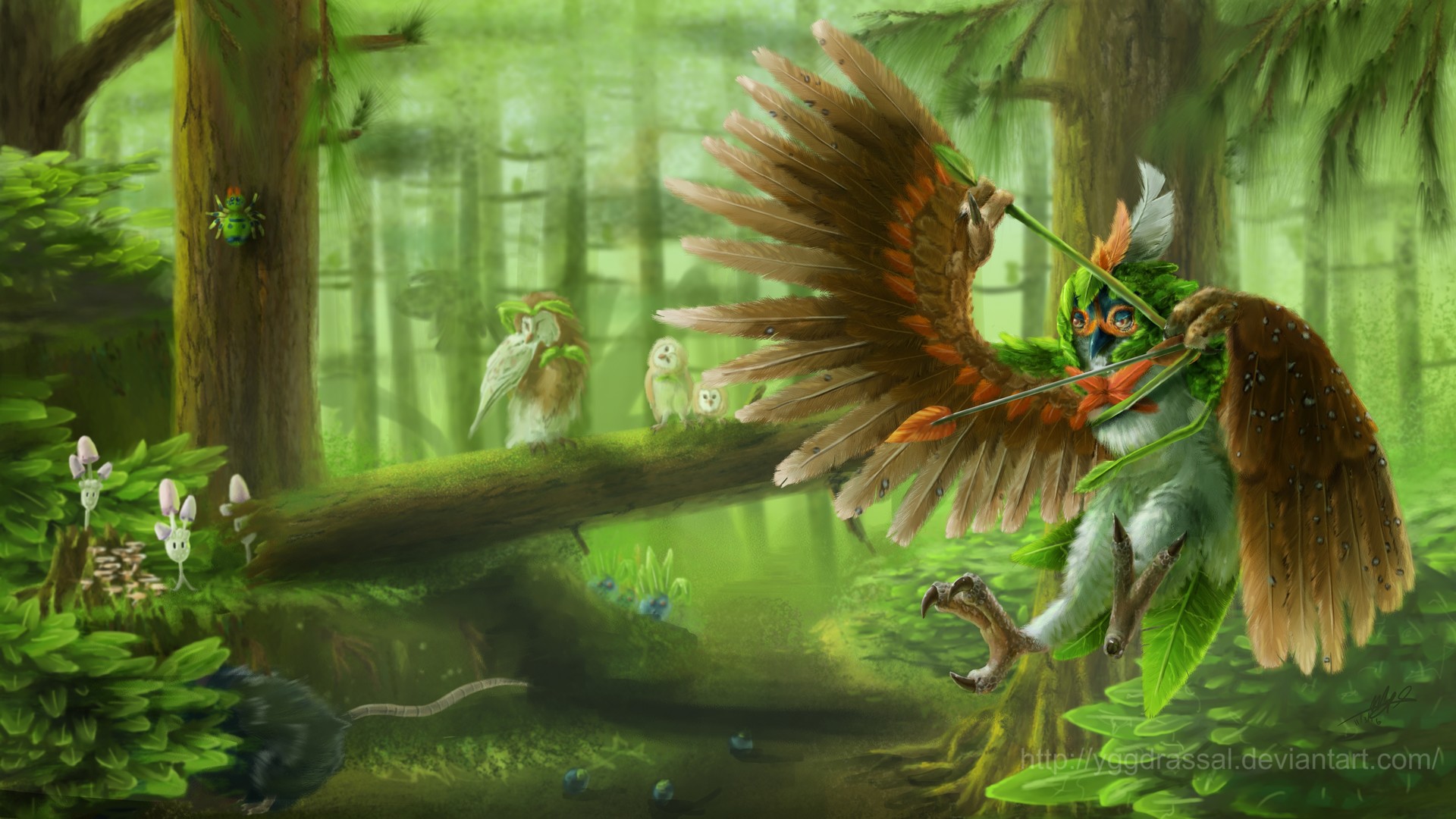 Decidueye Hd Wallpapers