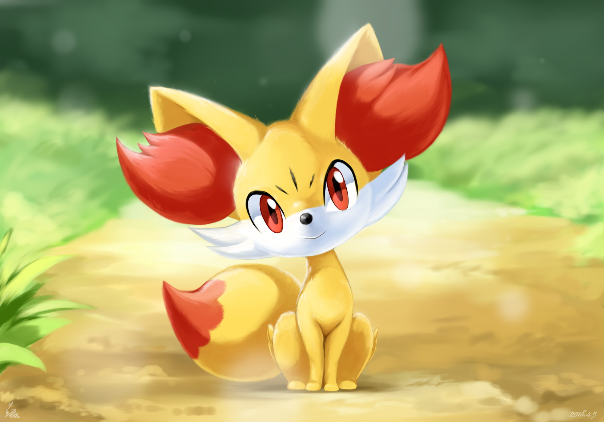 Fennekin Hd Wallpapers