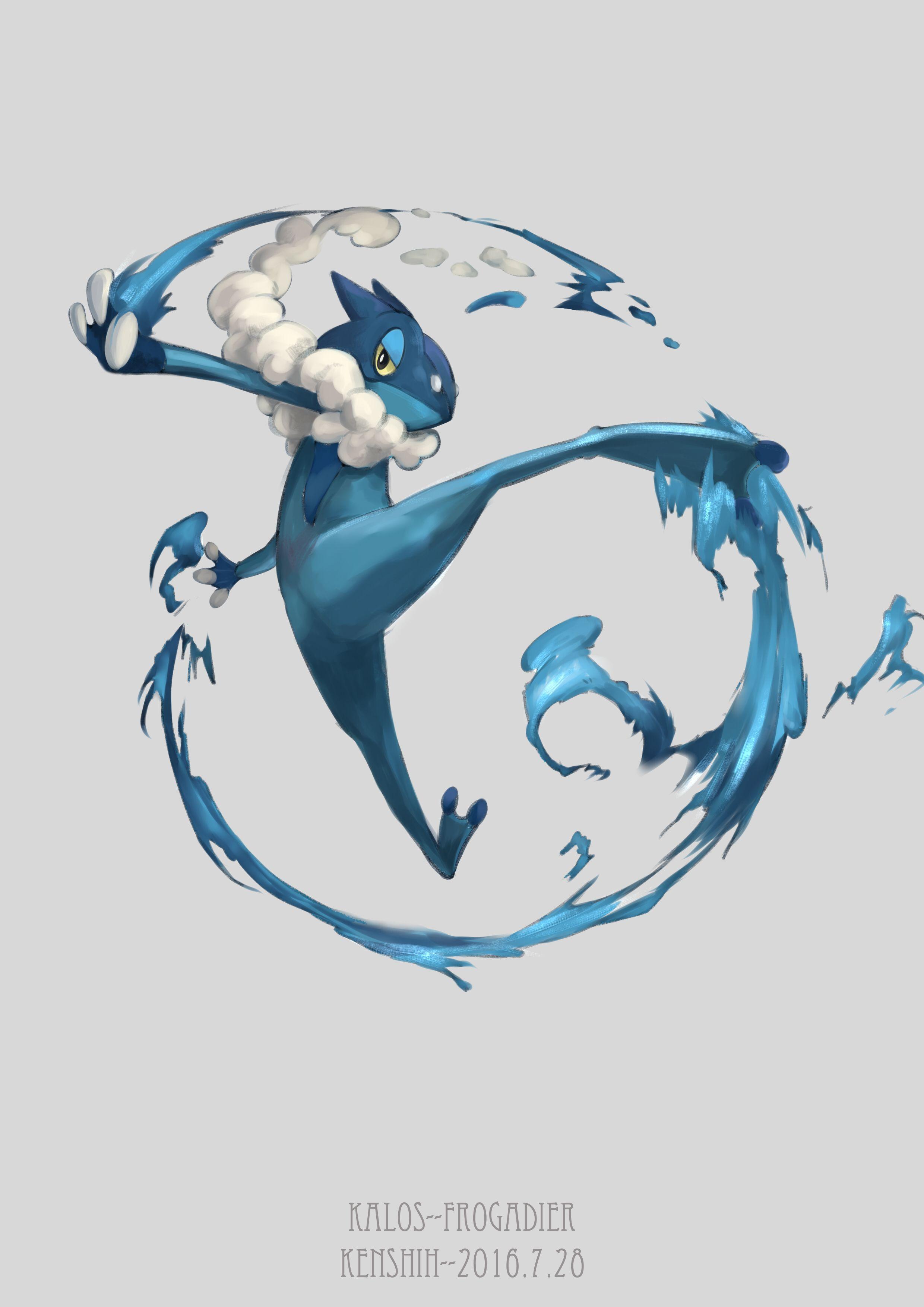 Frogadier Hd Wallpapers