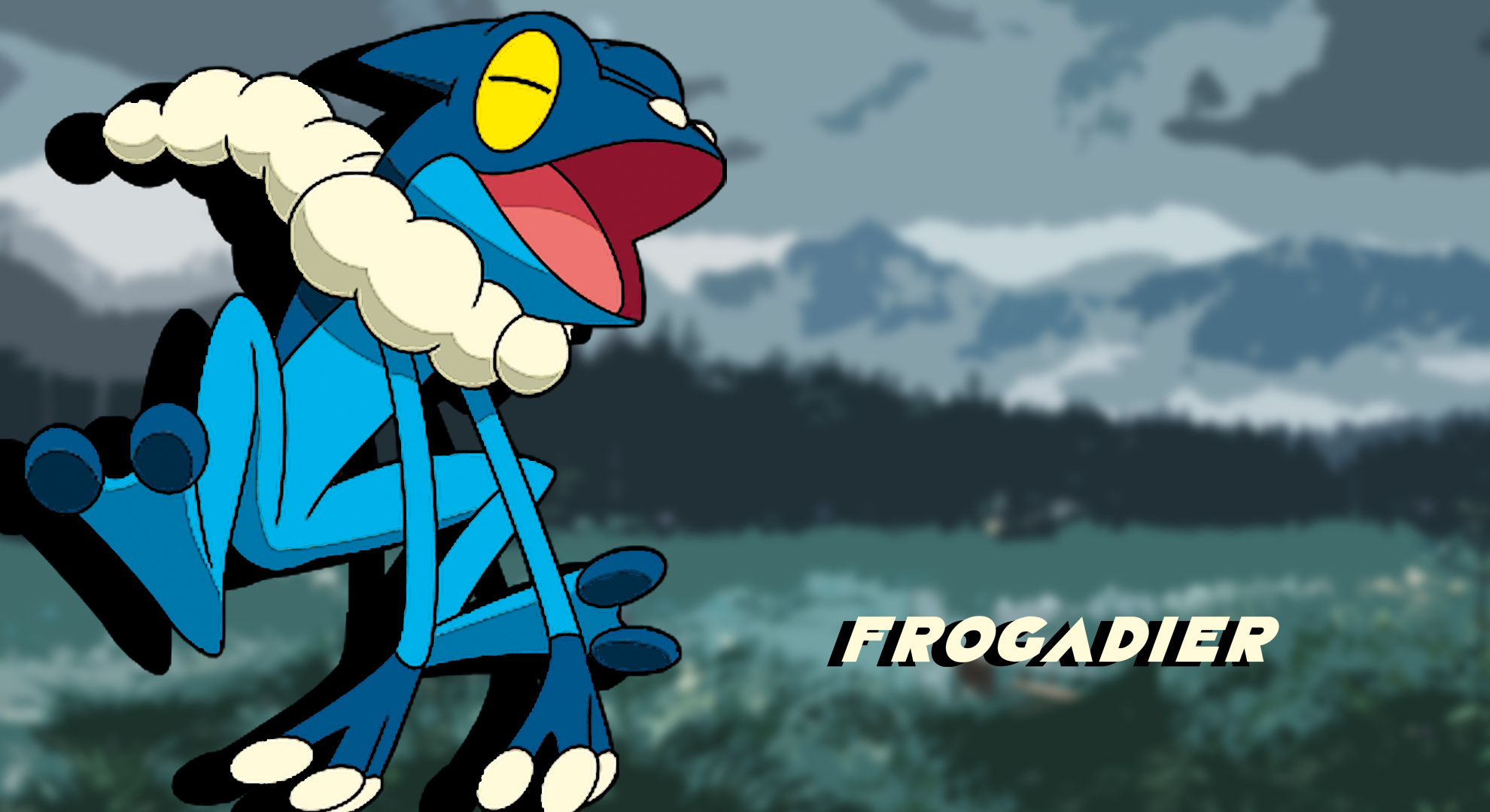 Frogadier Hd Wallpapers