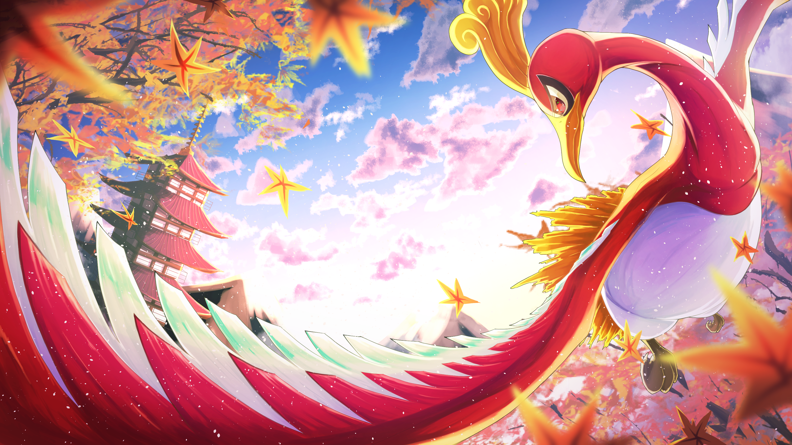 Ho-Oh Hd Wallpapers